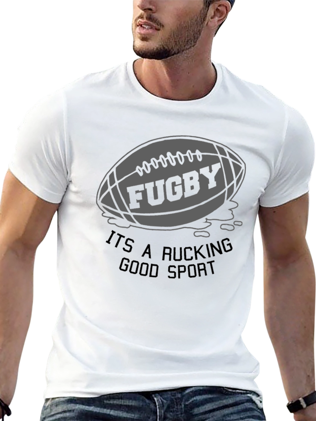 Fugby Rucking Good Sport Graphic T-Shirt