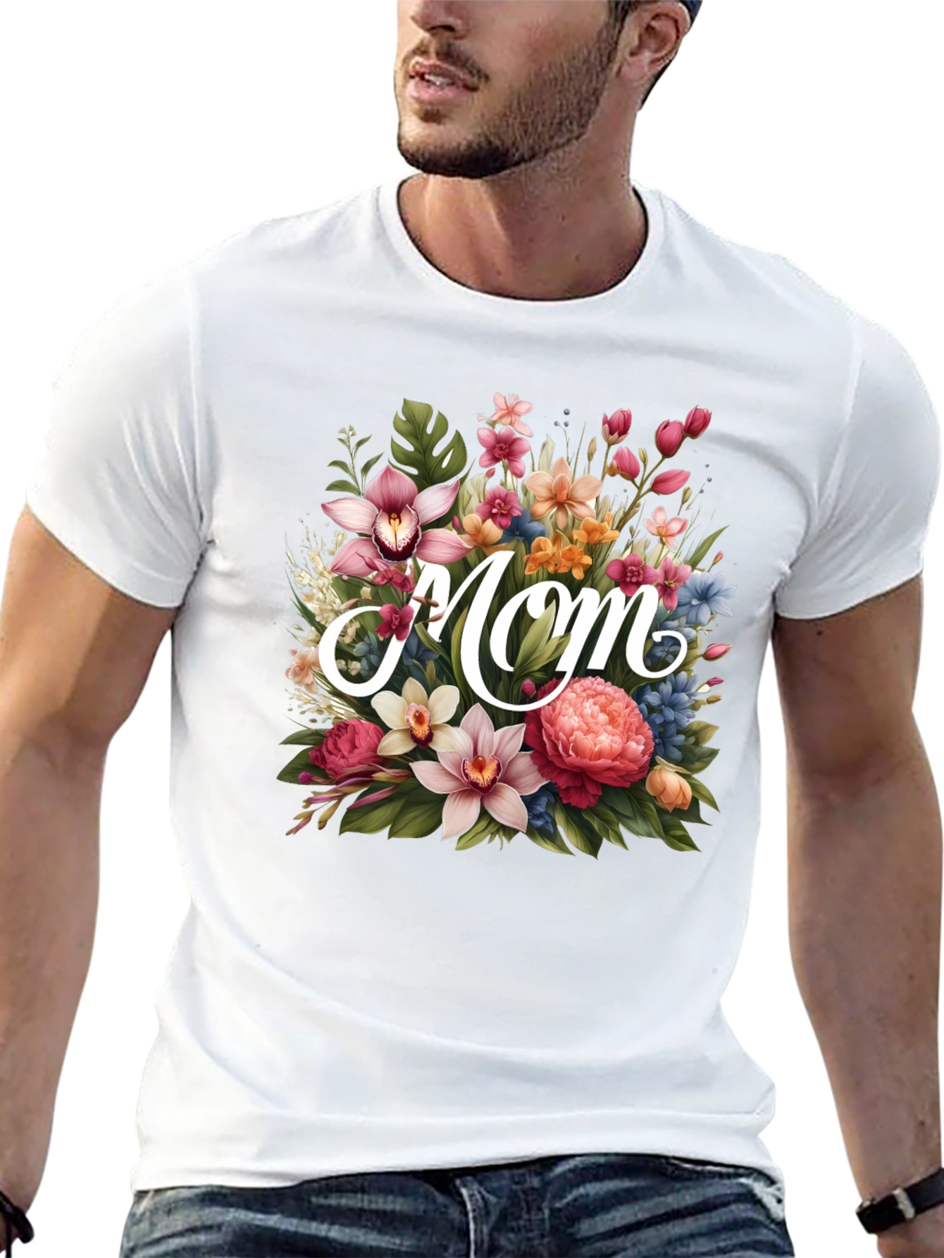 Floral Mom T-Shirt - Perfect Mothers Day Gift