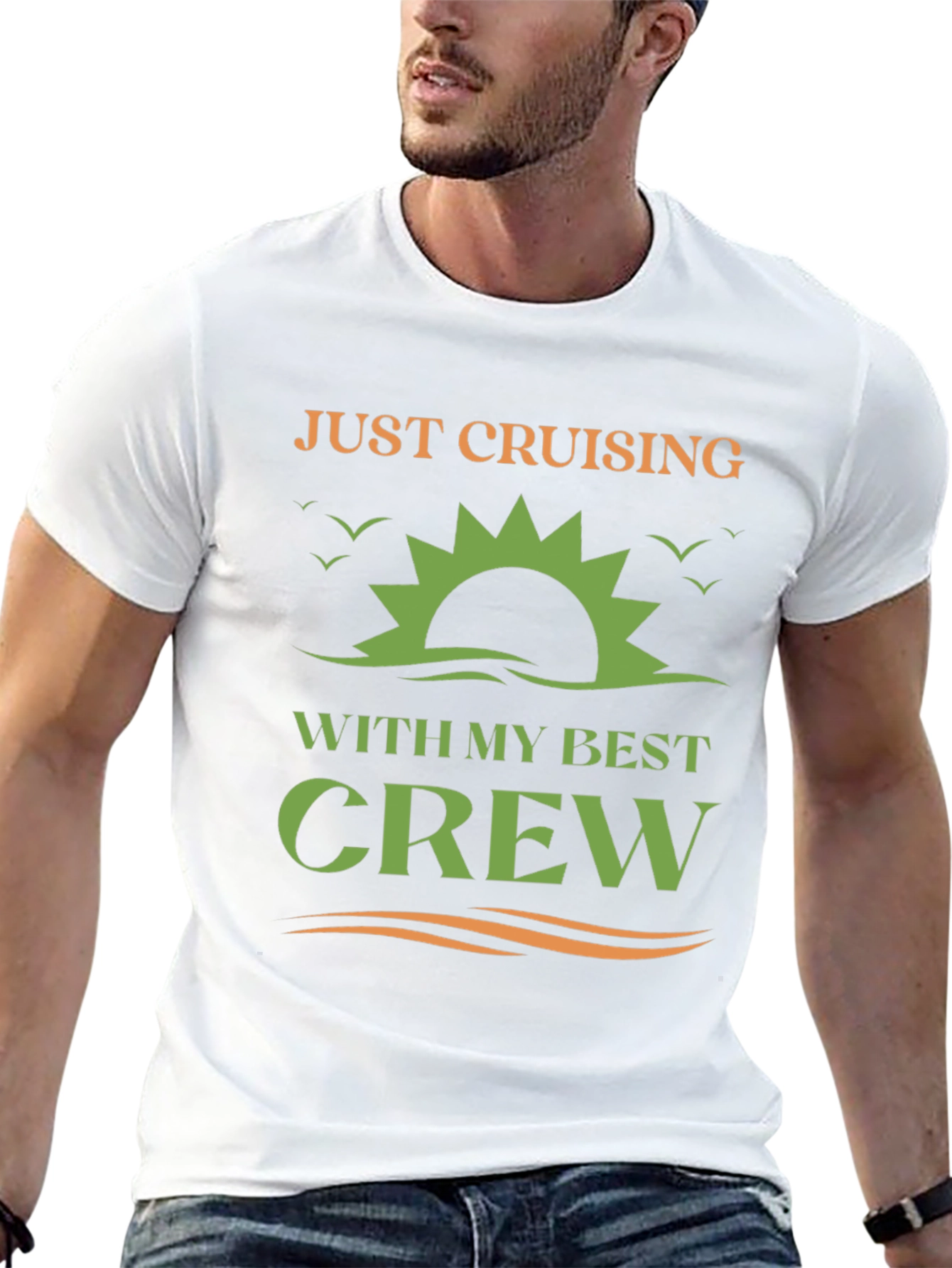 Just Cruising With My Best Crew T-Shirt
