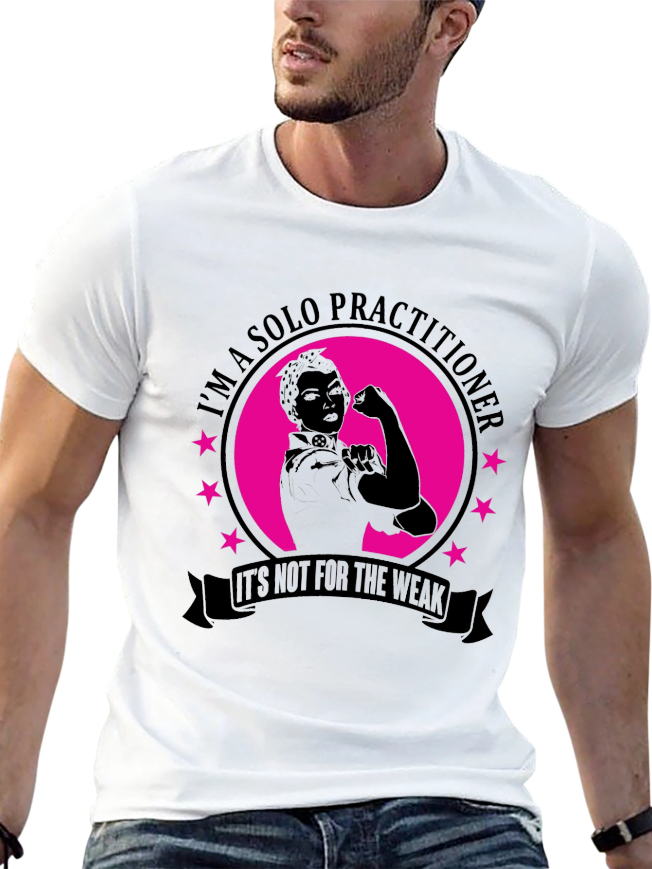 Solo Practitioner Strong Woman Graphic Tee