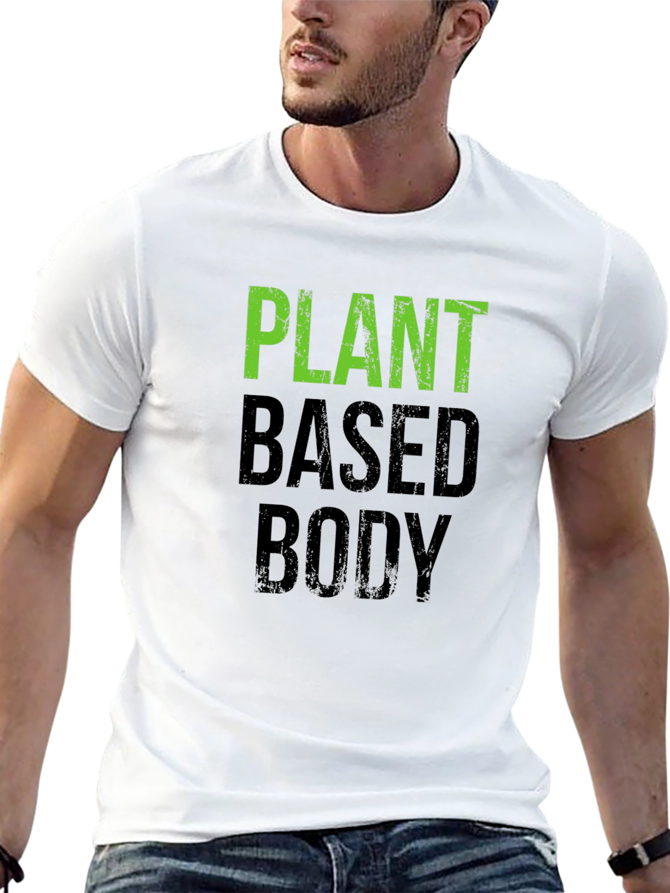 Plant Based Body T-Shirt - Vegan Fitness Apparel