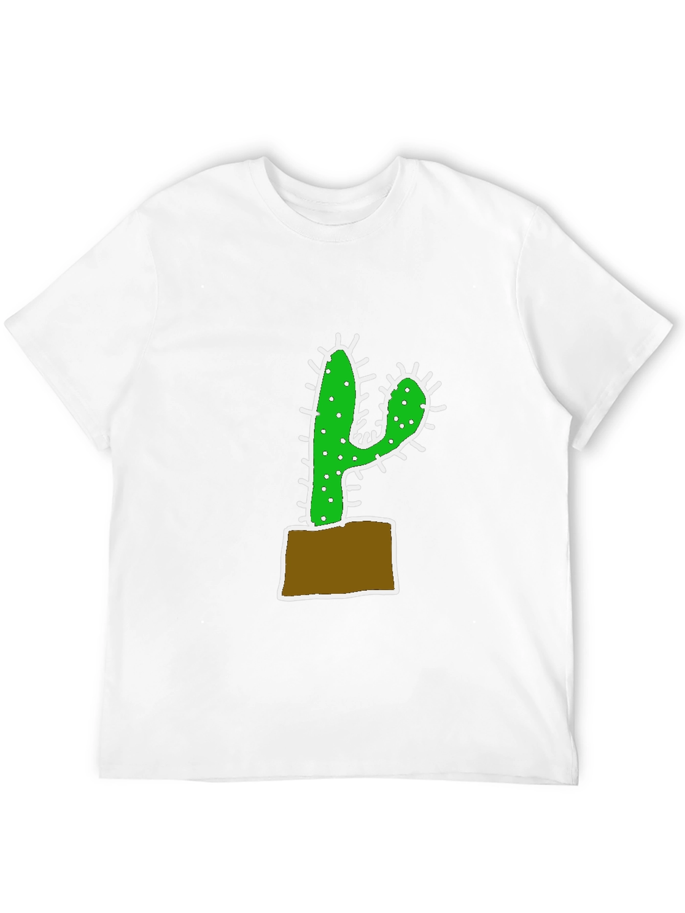 Cactus Potted Plant Graphic Tee
