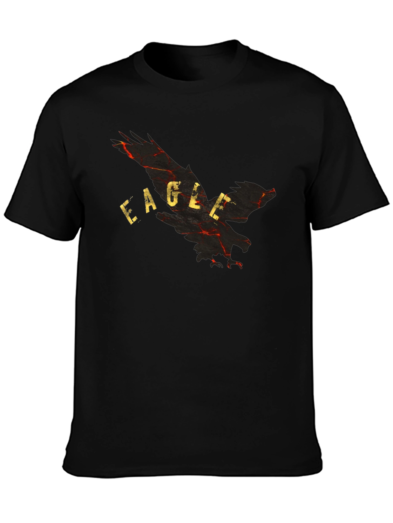 Eagle Graphic Black T-Shirt