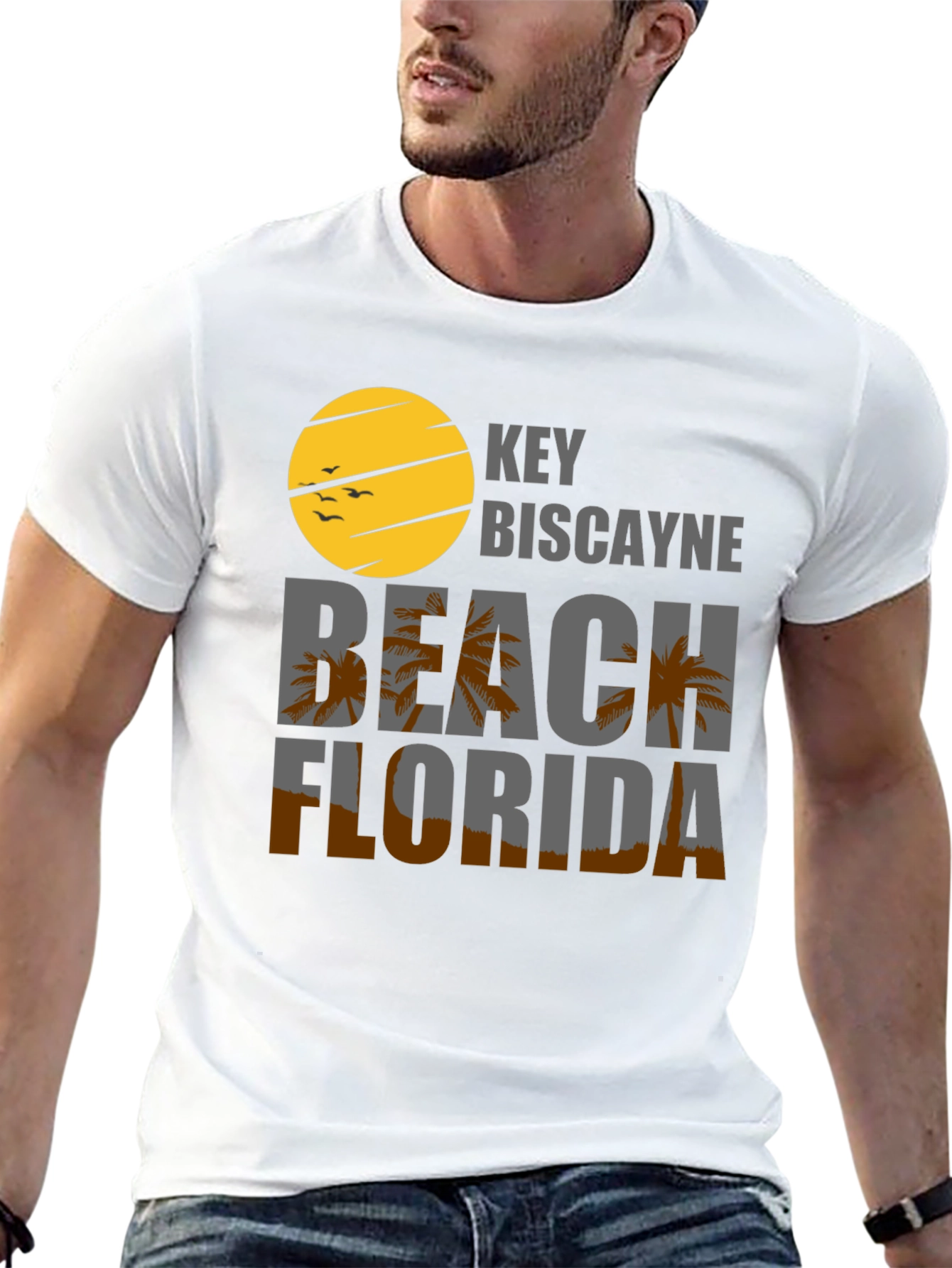 Key Biscayne Beach Florida T-Shirt