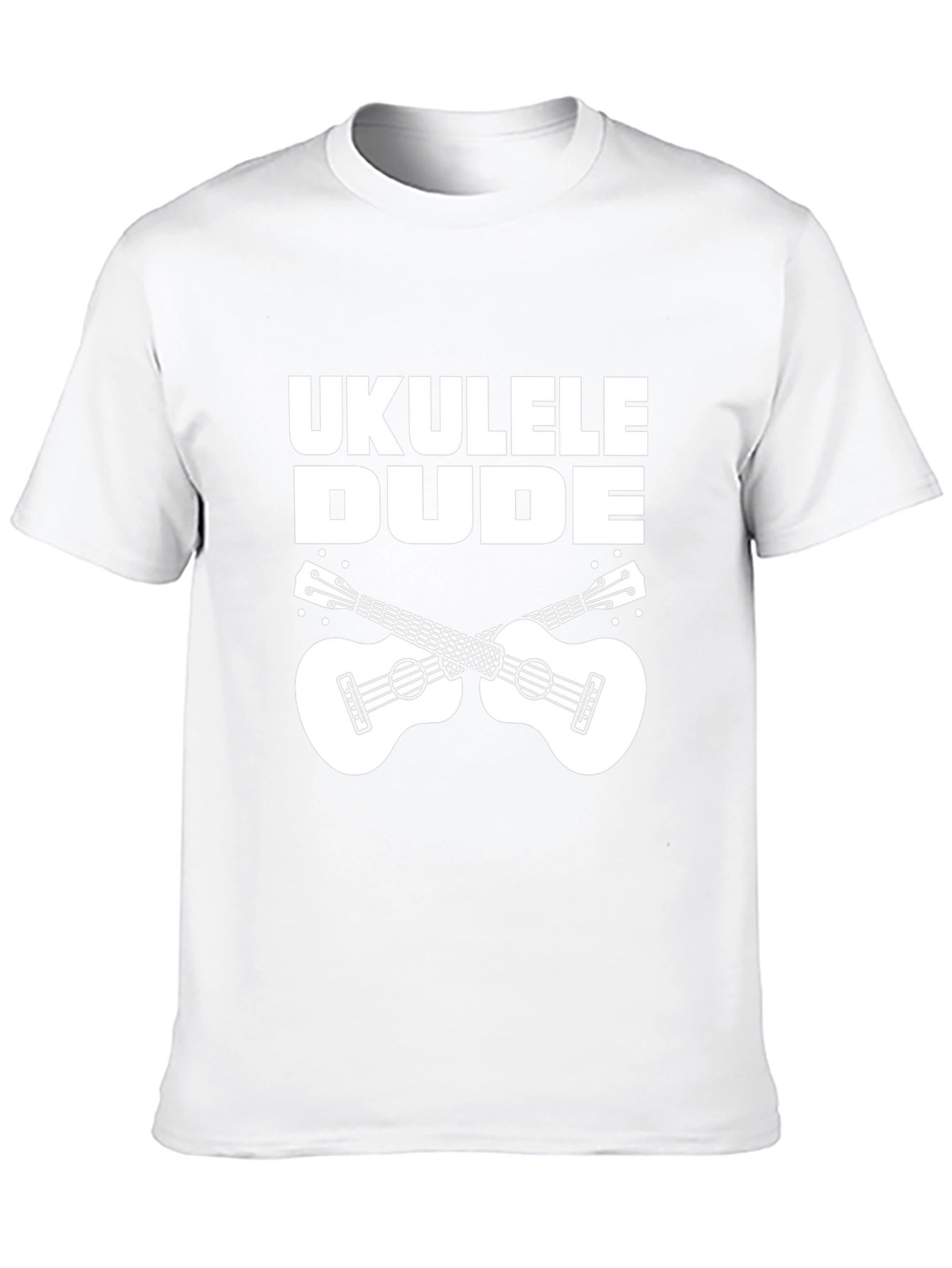 Ukulele Dude Black Graphic Tee Shirt