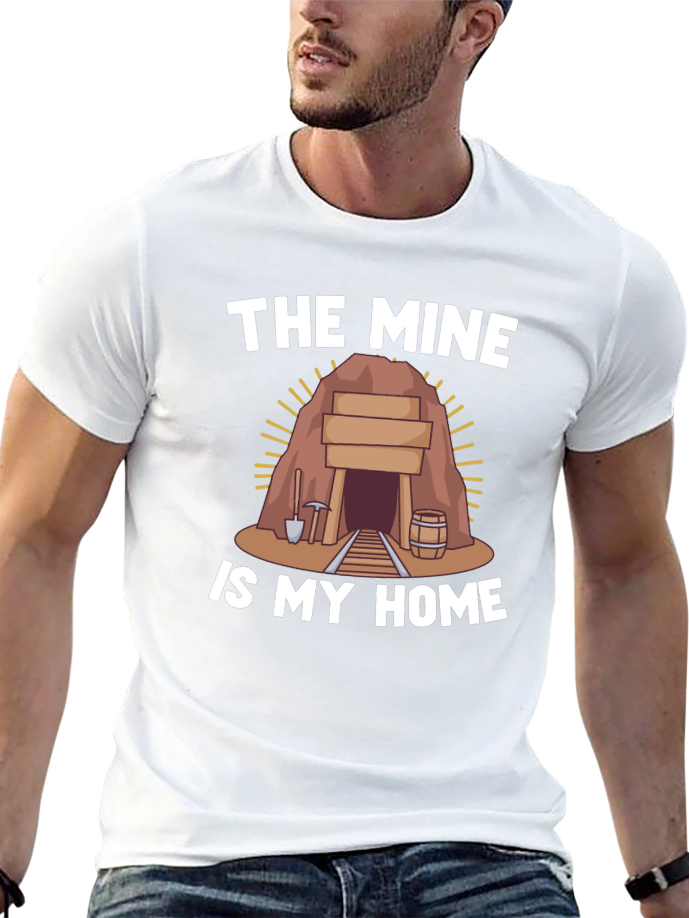 The Mine is My Home T-Shirt Miner Tee