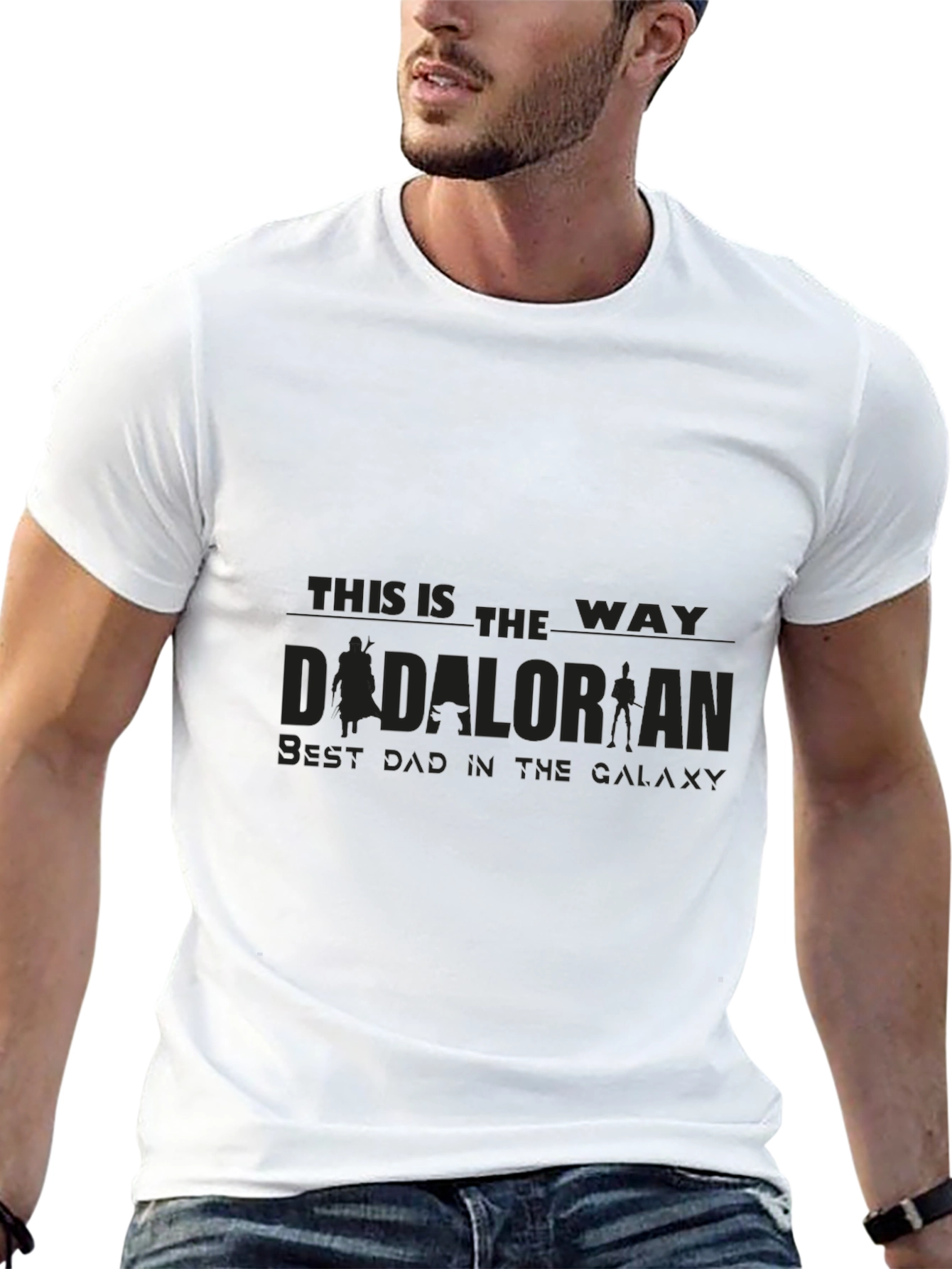 Dadalorian T-Shirt - Best Dad in the Galaxy
