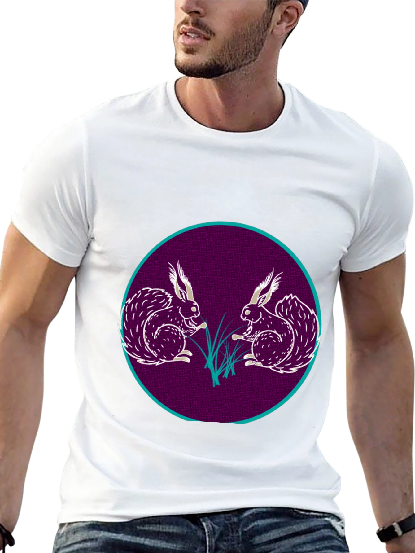 Squirrel Graphic Tee - Unique Design T-Shirt