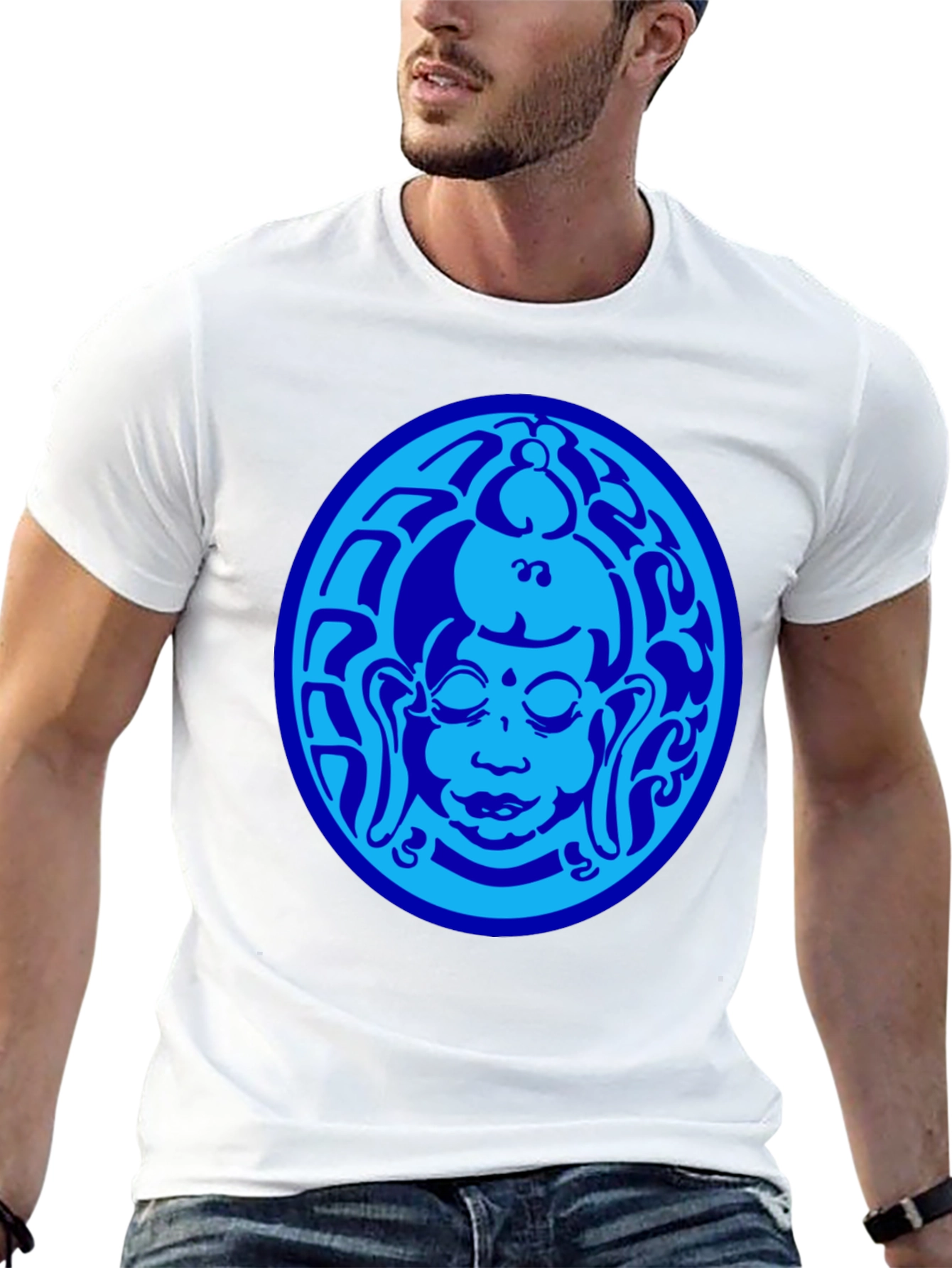 Buddha Graphic Black T-Shirt
