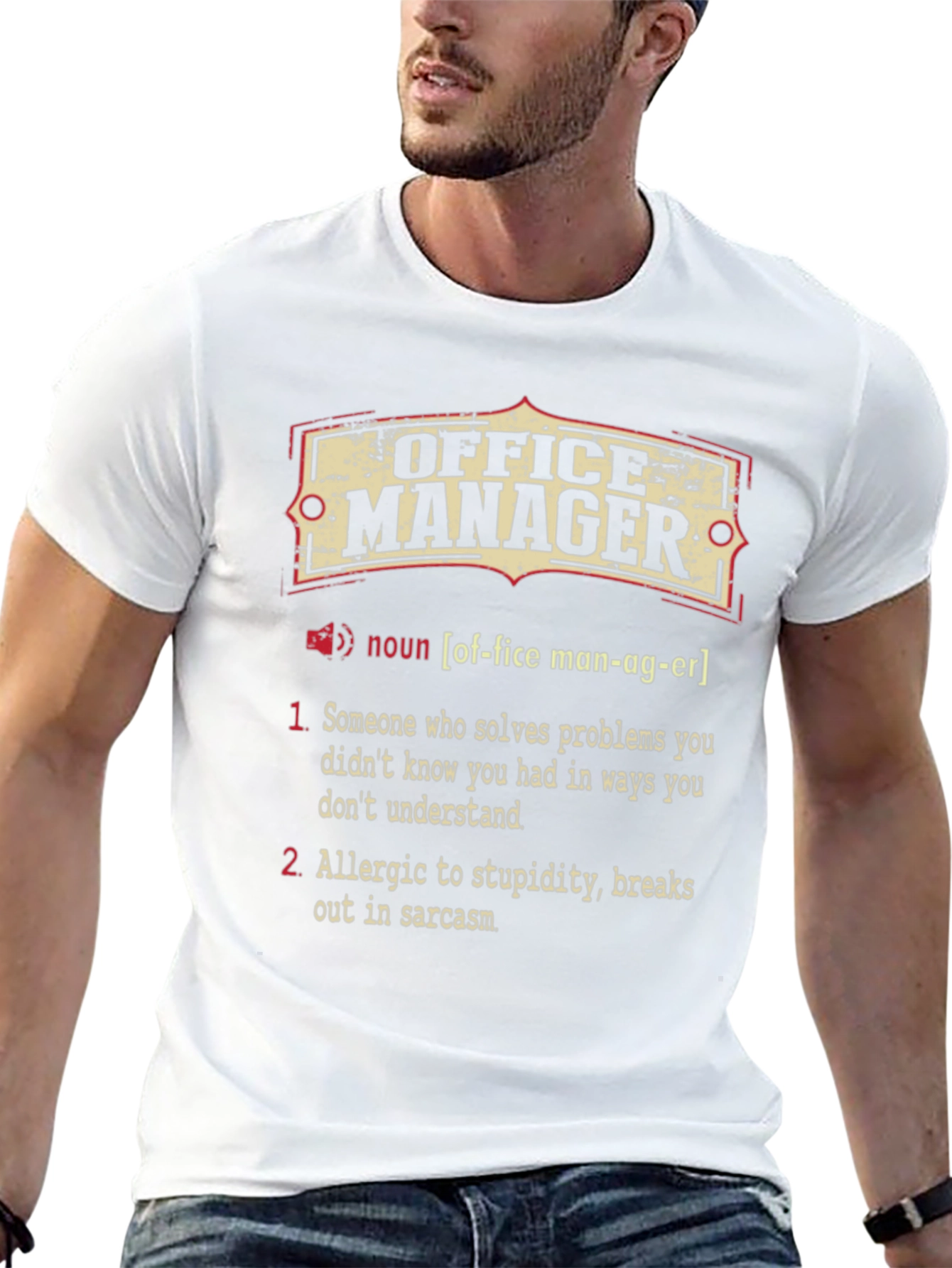 Office Manager Definition T-Shirt