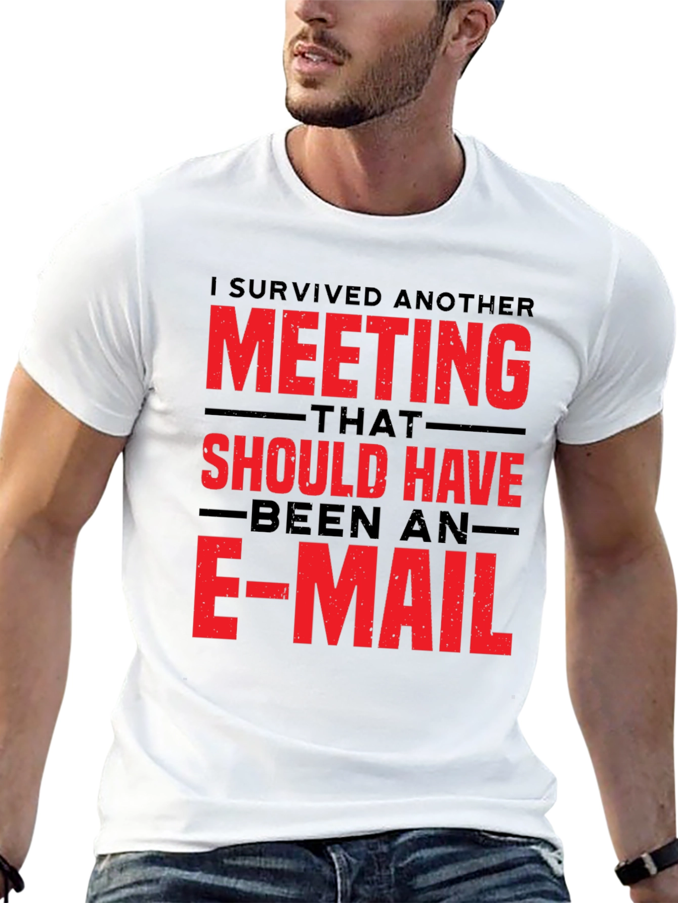Humorous Meeting Could Be Email Graphic T-Shirt