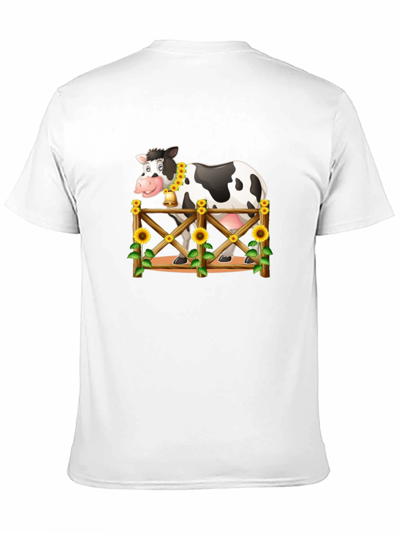 Cow Graphic Tee - Farm Animal T-Shirt