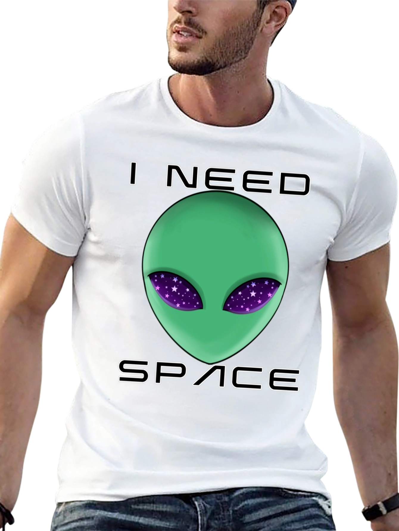 I Need Space Alien T-Shirt - Unique Design
