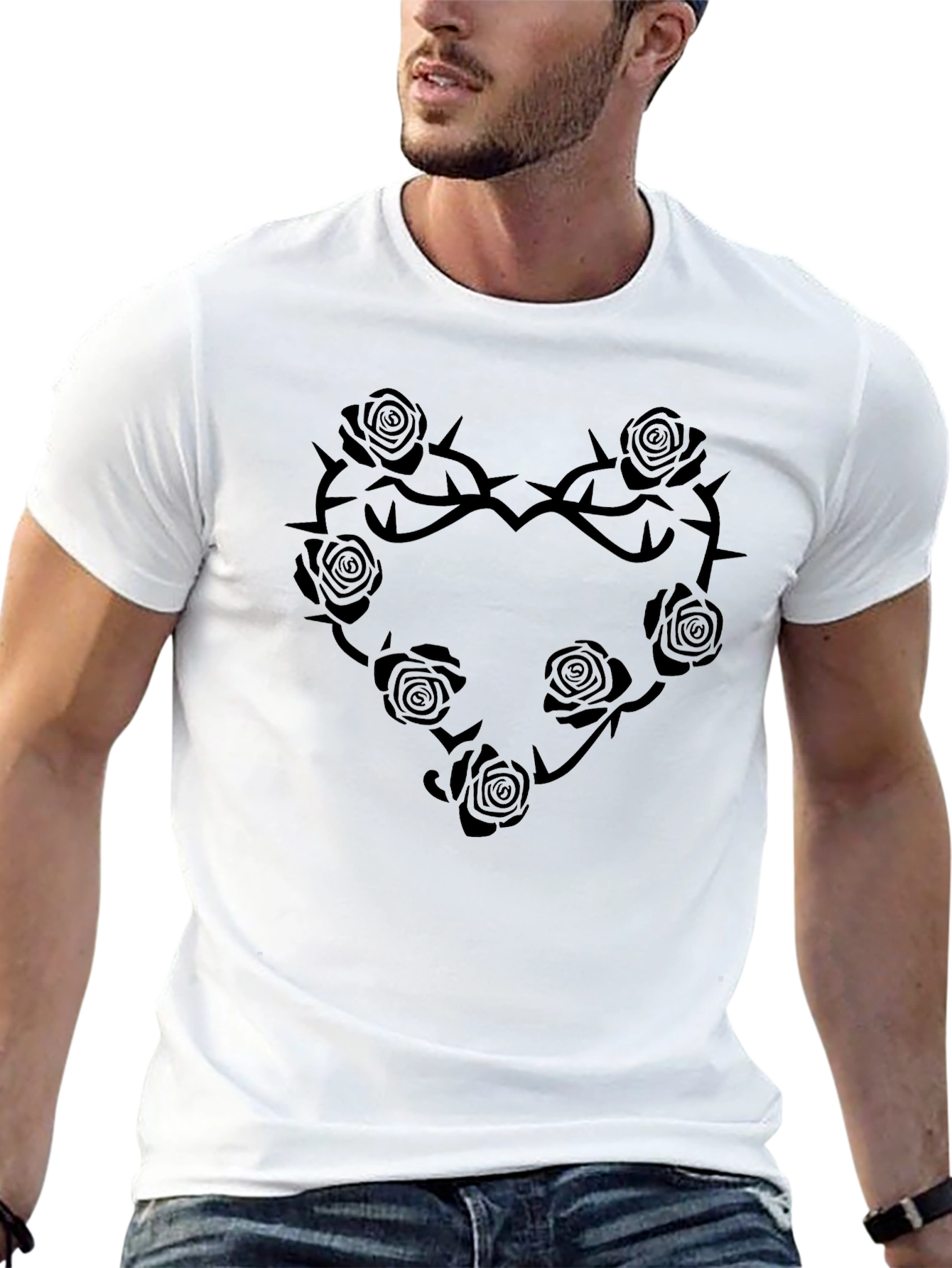 Rose Heart Thorn T-Shirt
