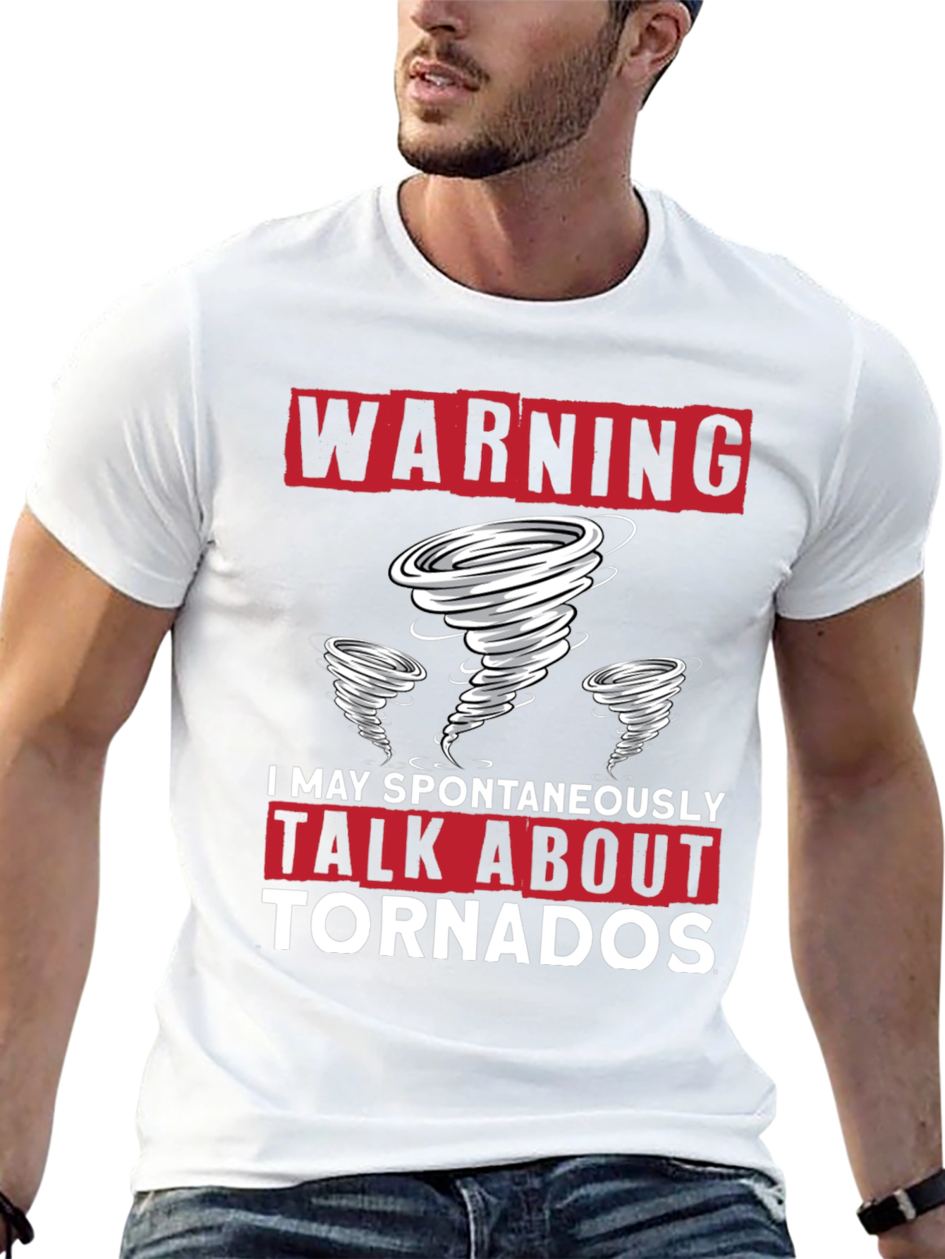 Warning Tornado Talker T-Shirt
