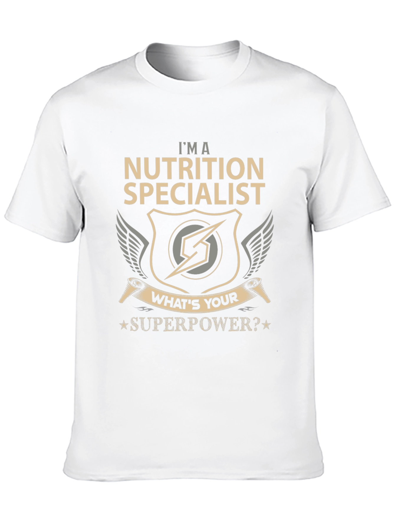 Nutrition Specialist Superpower Graphic T-Shirt