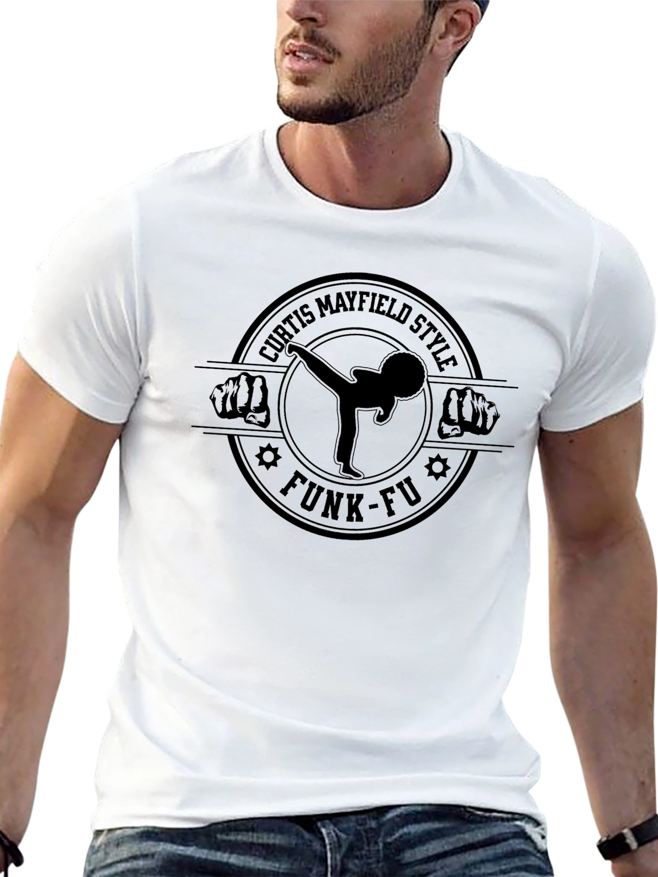 Funk-Fu Style Graphic T-Shirt