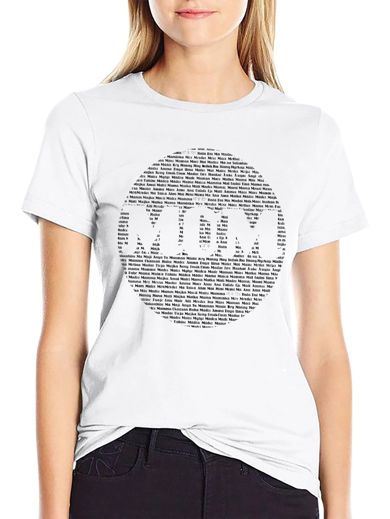 Word Art Graphic T-Shirt
