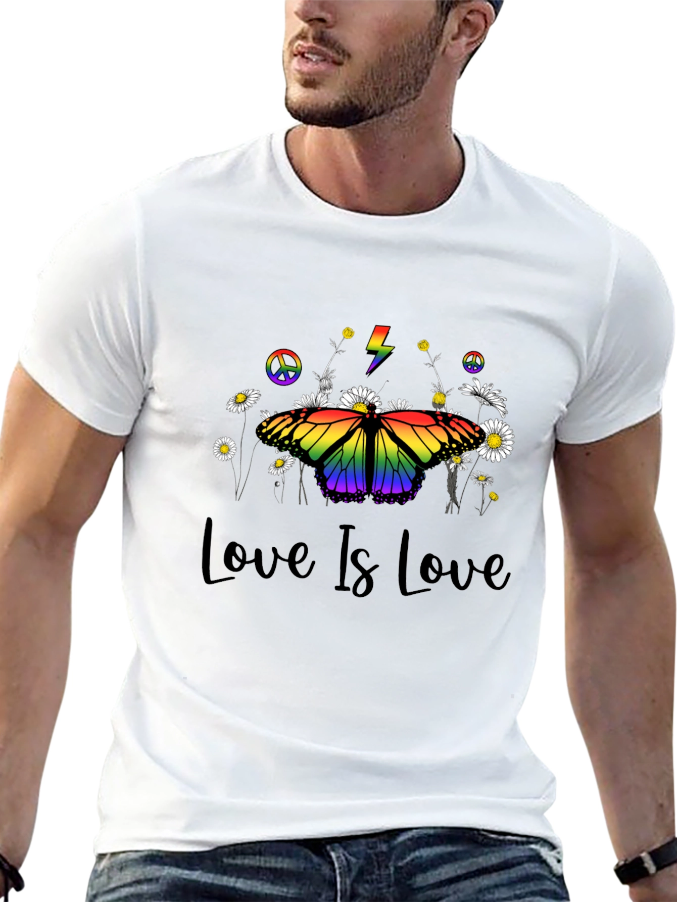 Love Is Love Pride Butterfly T-Shirt