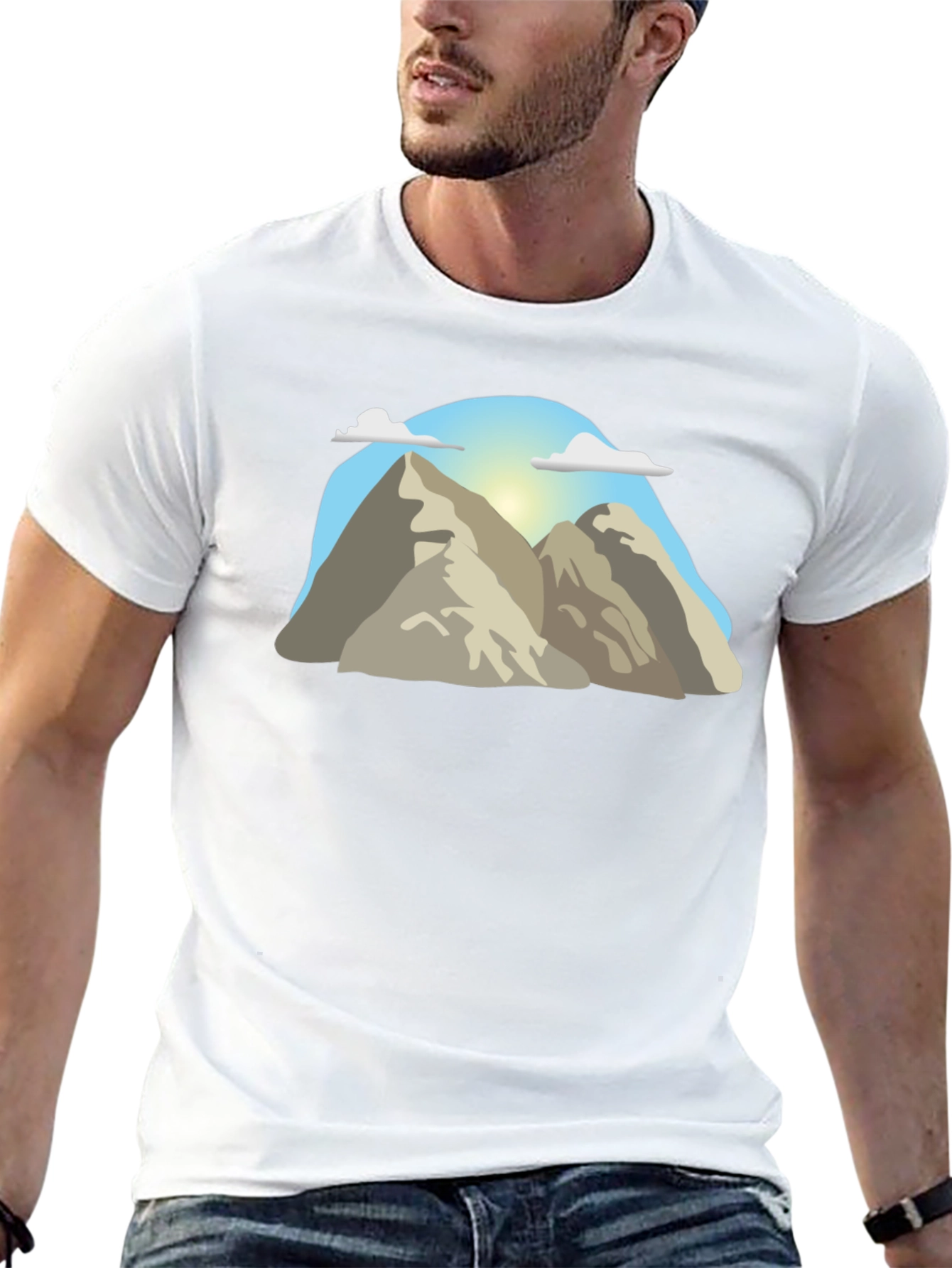 Mountain Peak Graphic Tee - Adventure Awaits!