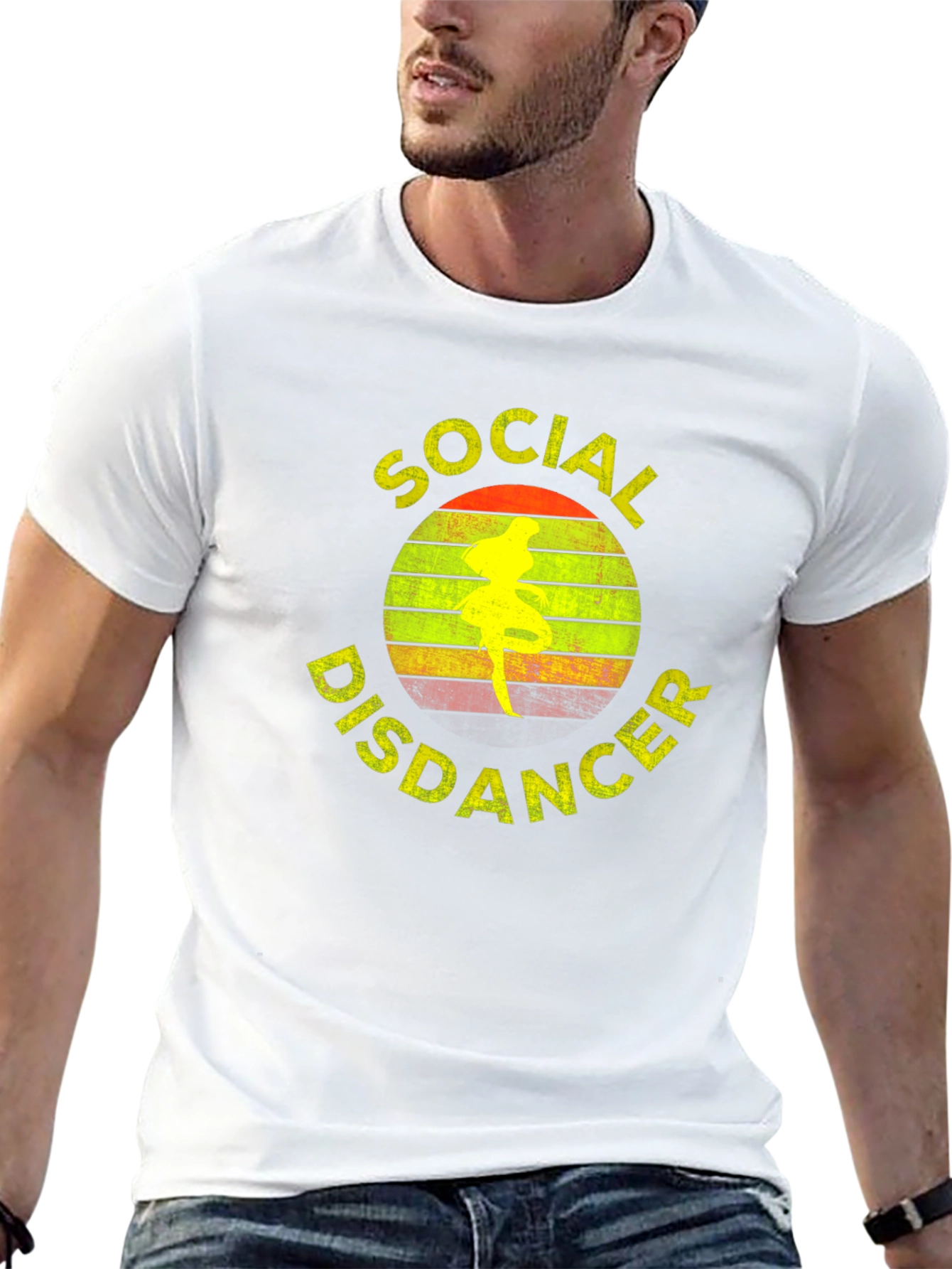 Social Disdancer T-Shirt - Dance with Distance!