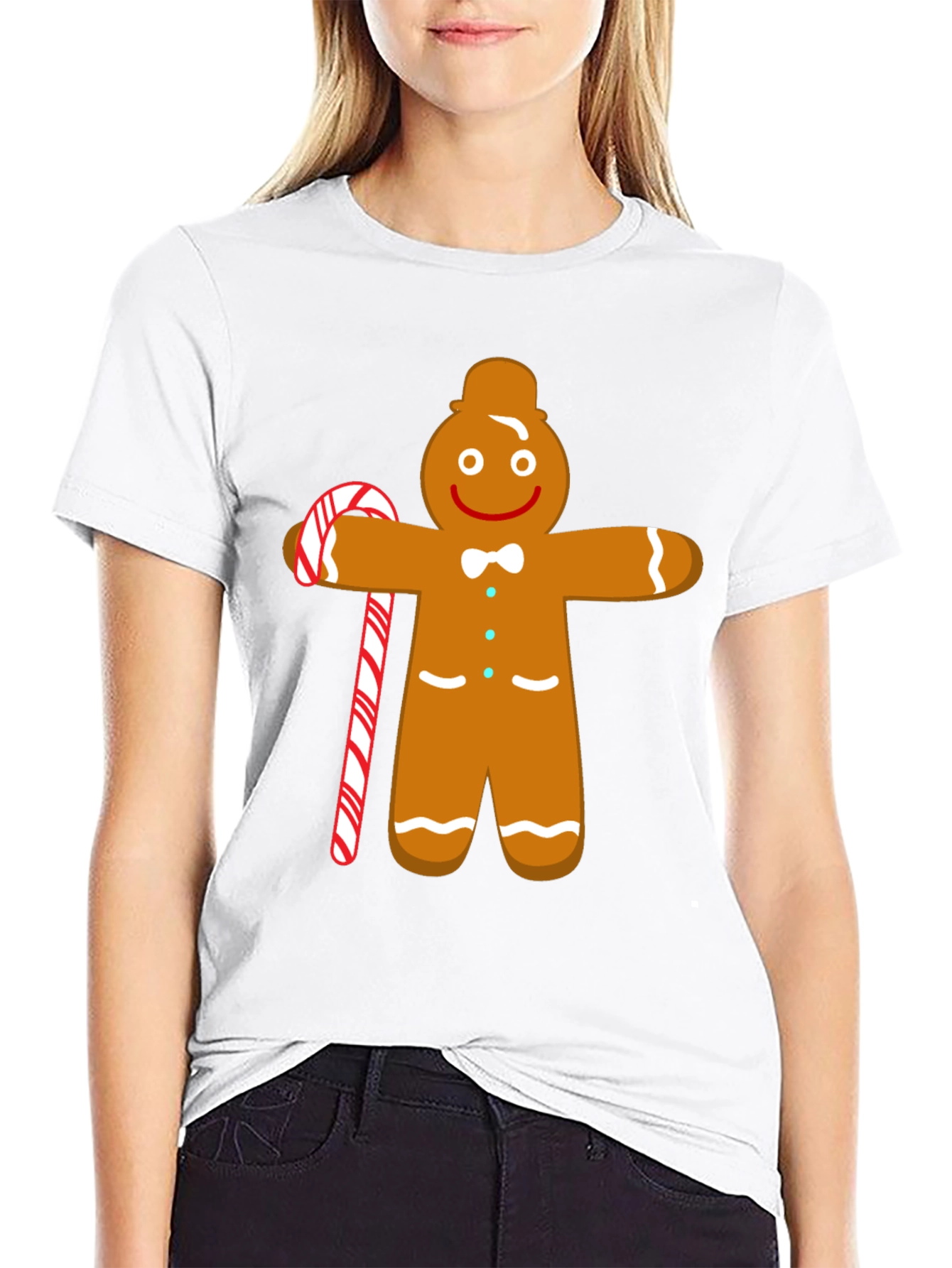 Gingerbread Man Christmas Holiday T-Shirt