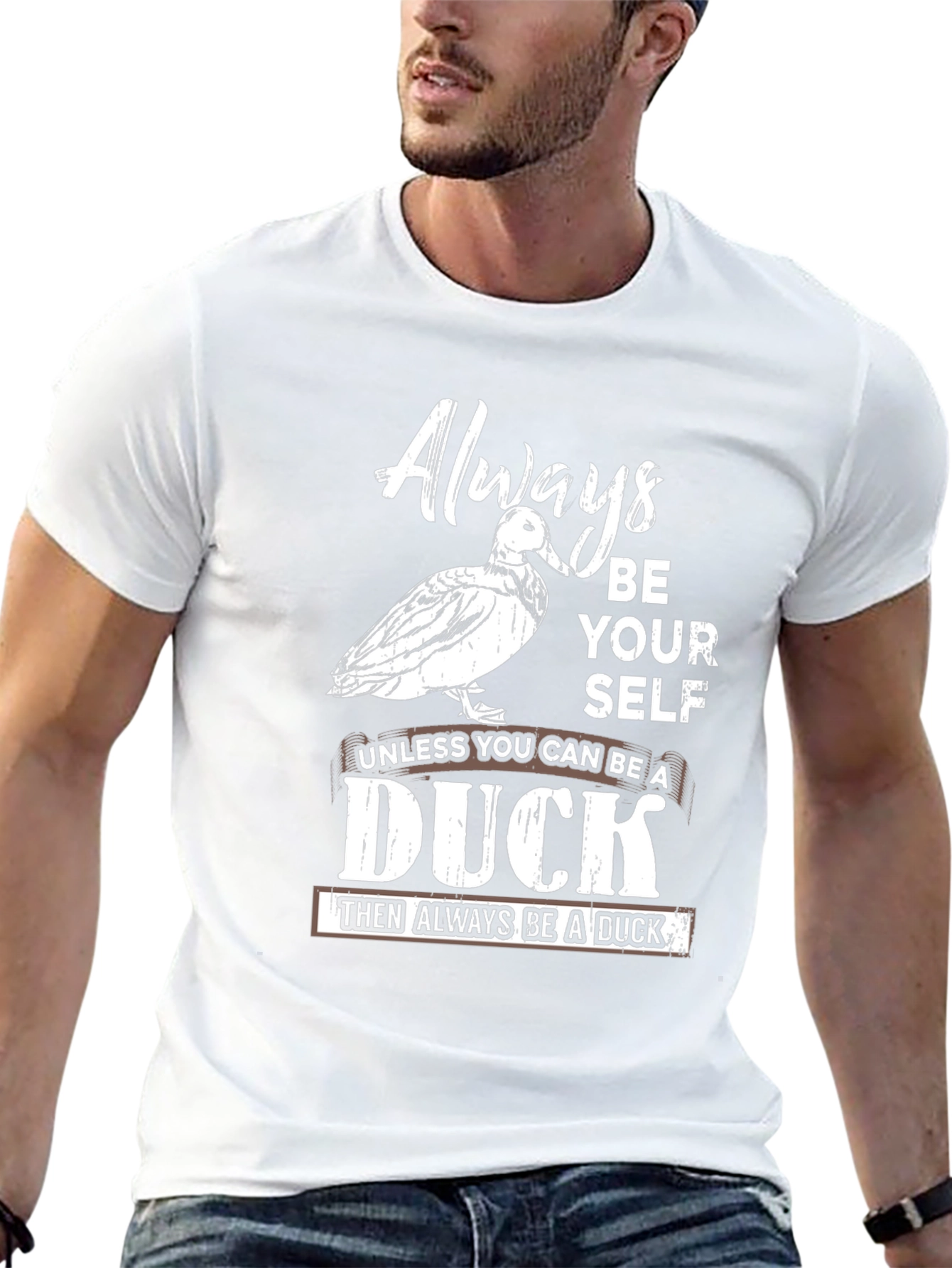 Funny Always Be A Duck Graphic T-Shirt