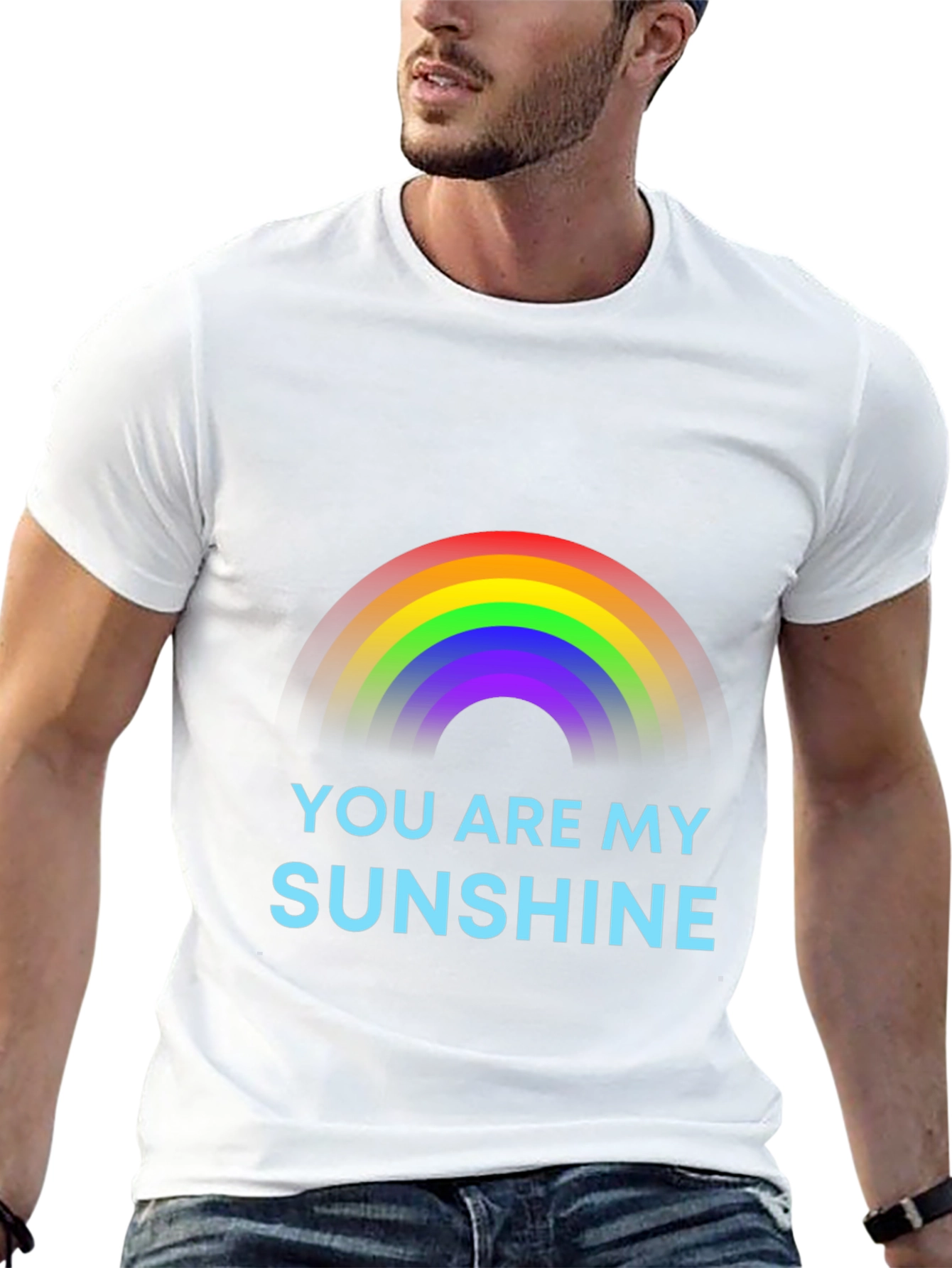 Rainbow Sunshine Graphic Tee - Unisex