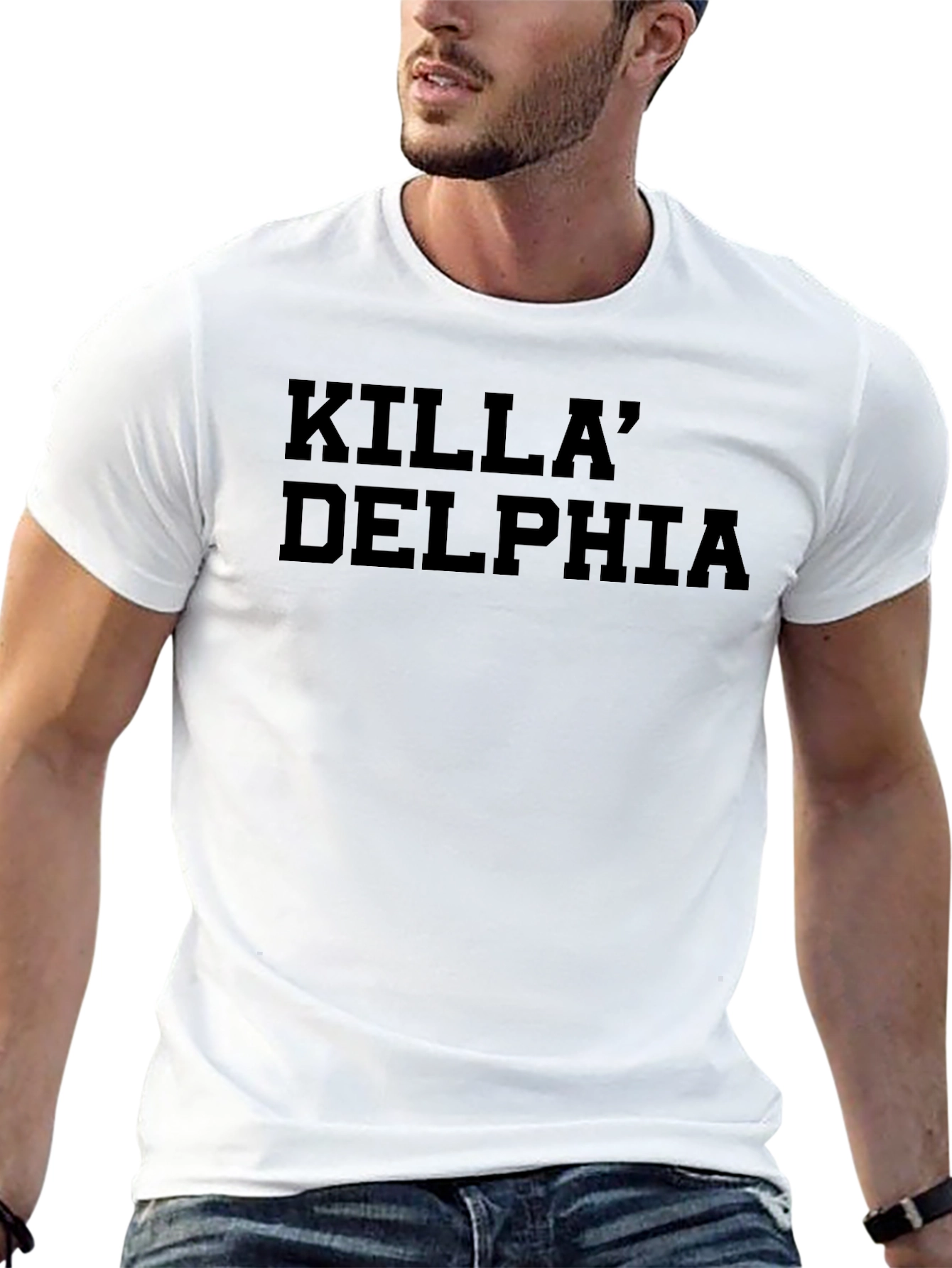 Killa Delphia Graphic T-Shirt - Classic Black Tee