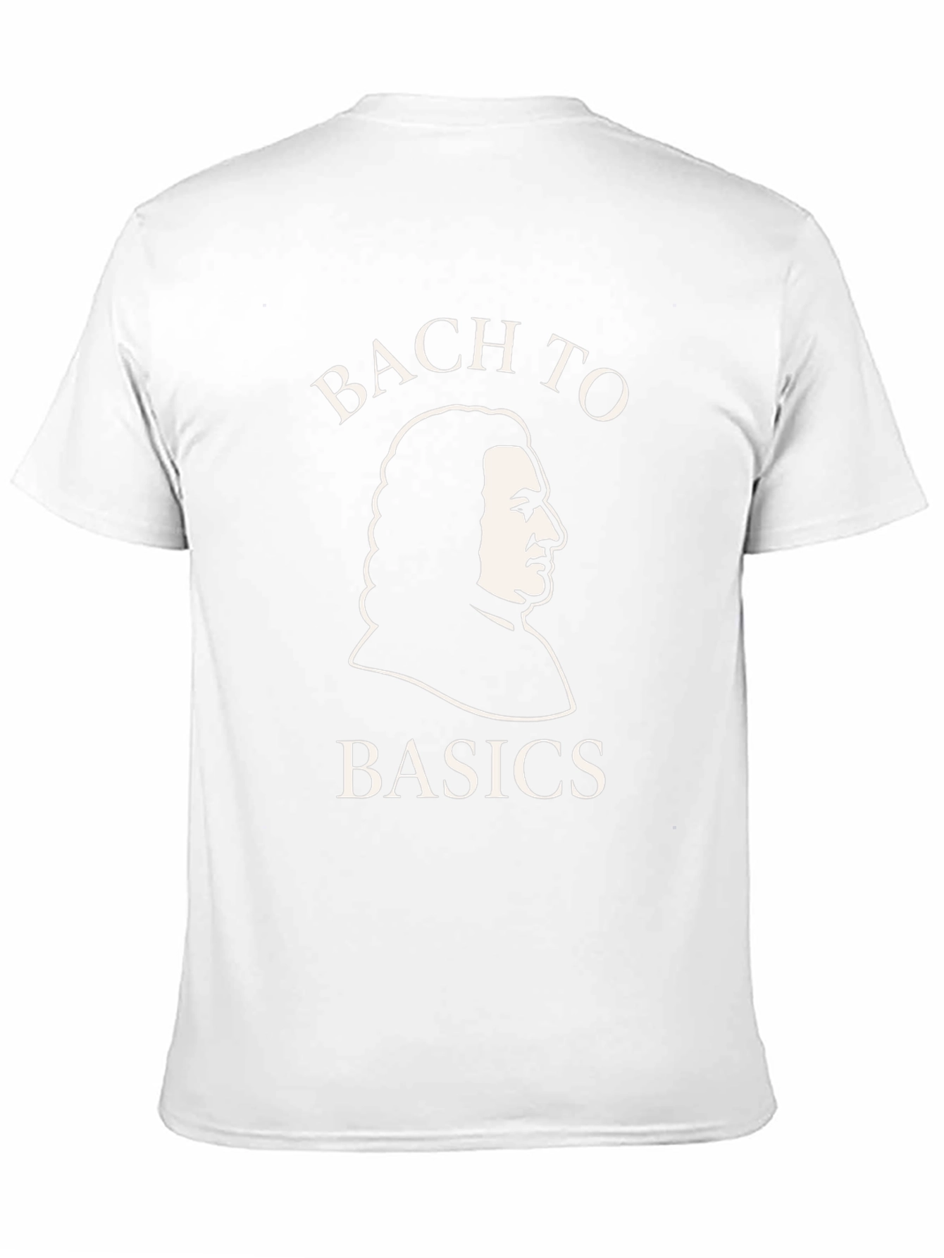 Bach to Basics Graphic T-Shirt - Music Lover Tee