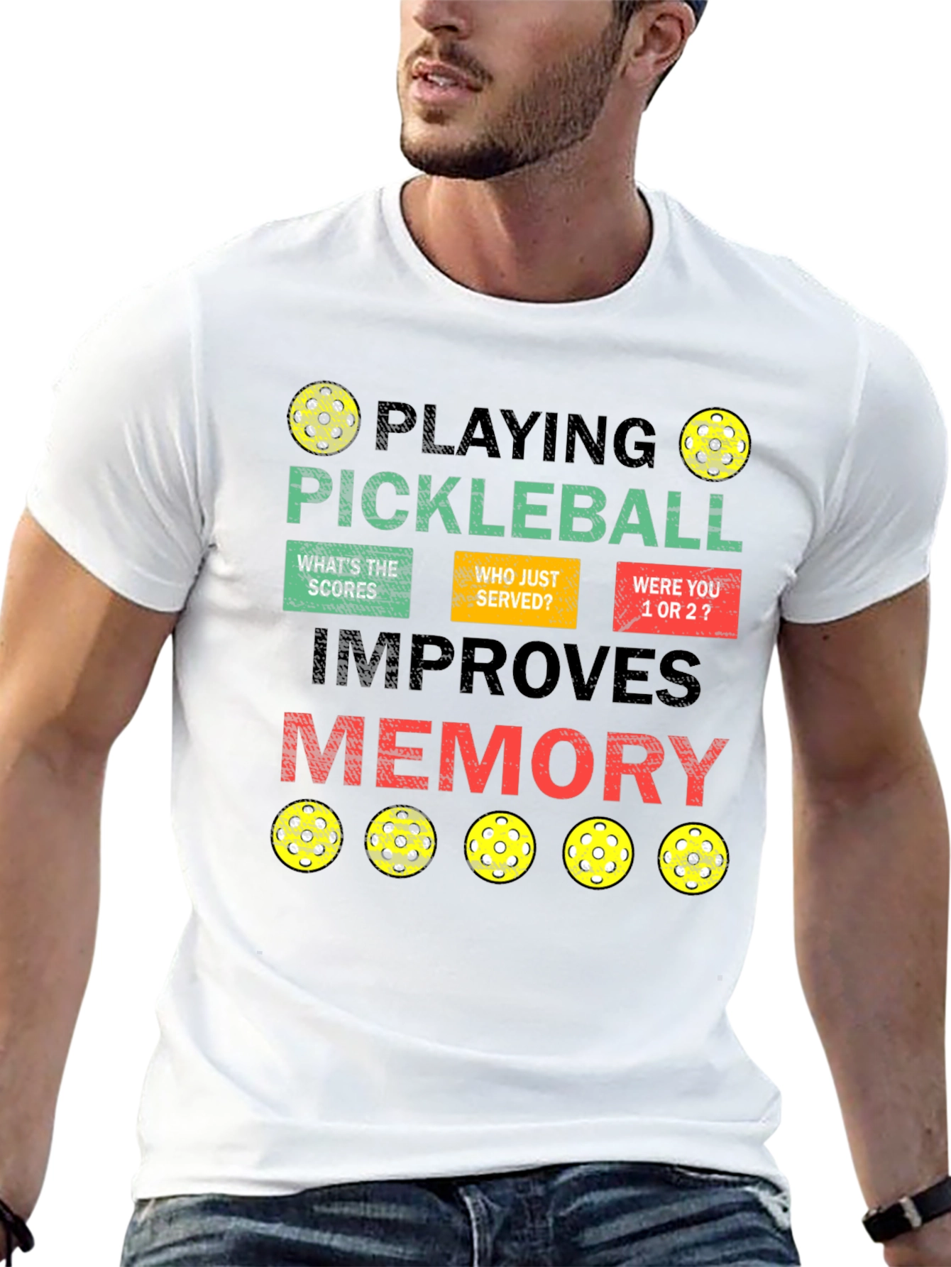 Pickleball Improves Memory T-Shirt