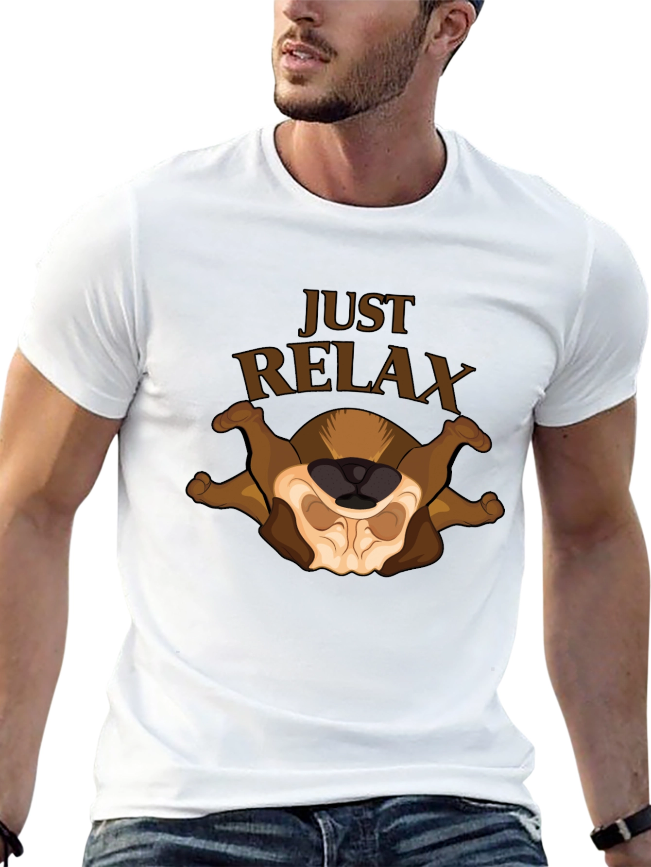 Just Relax Otter Graphic T-Shirt