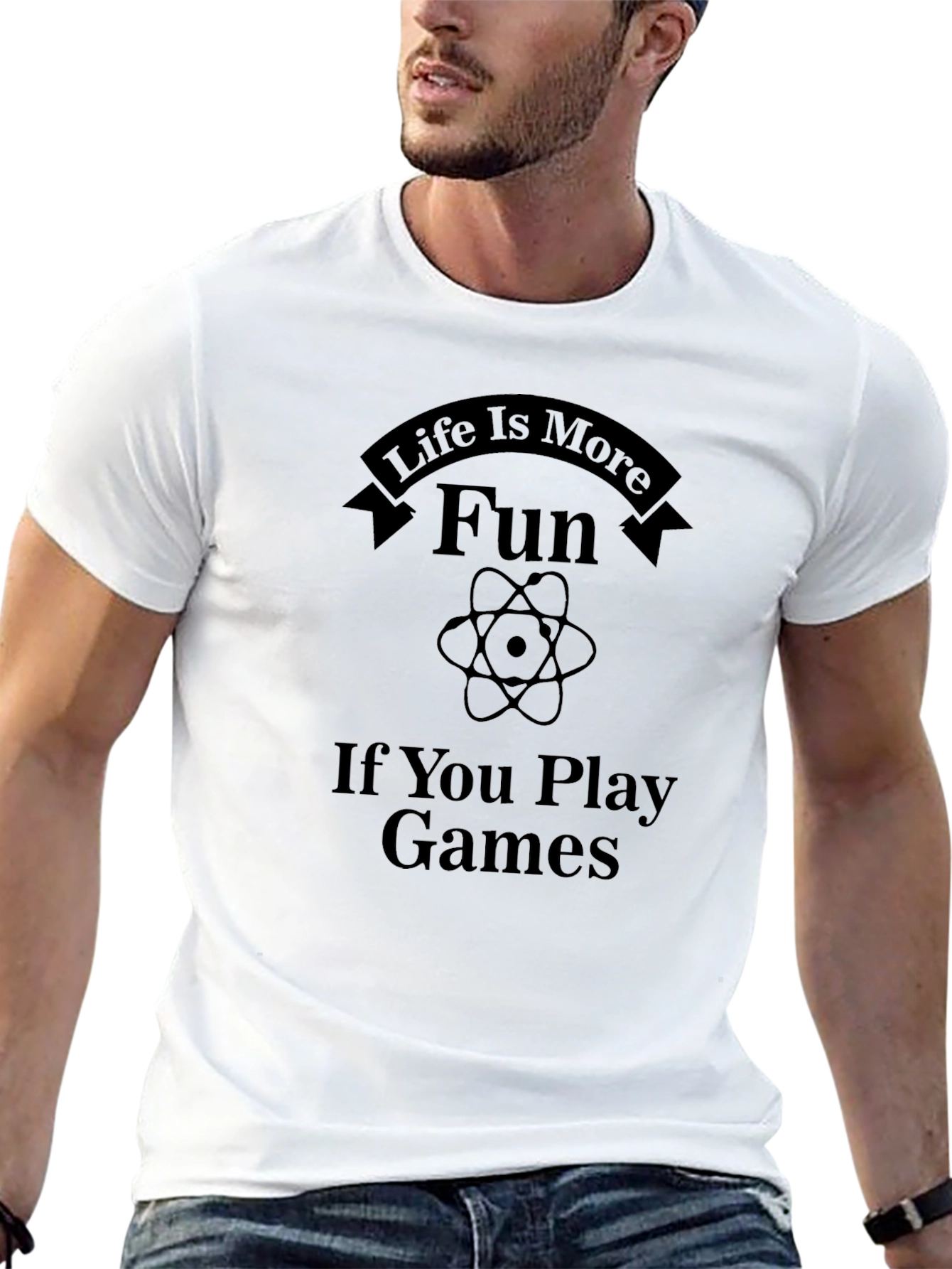 Life Is More Fun Games T-Shirt