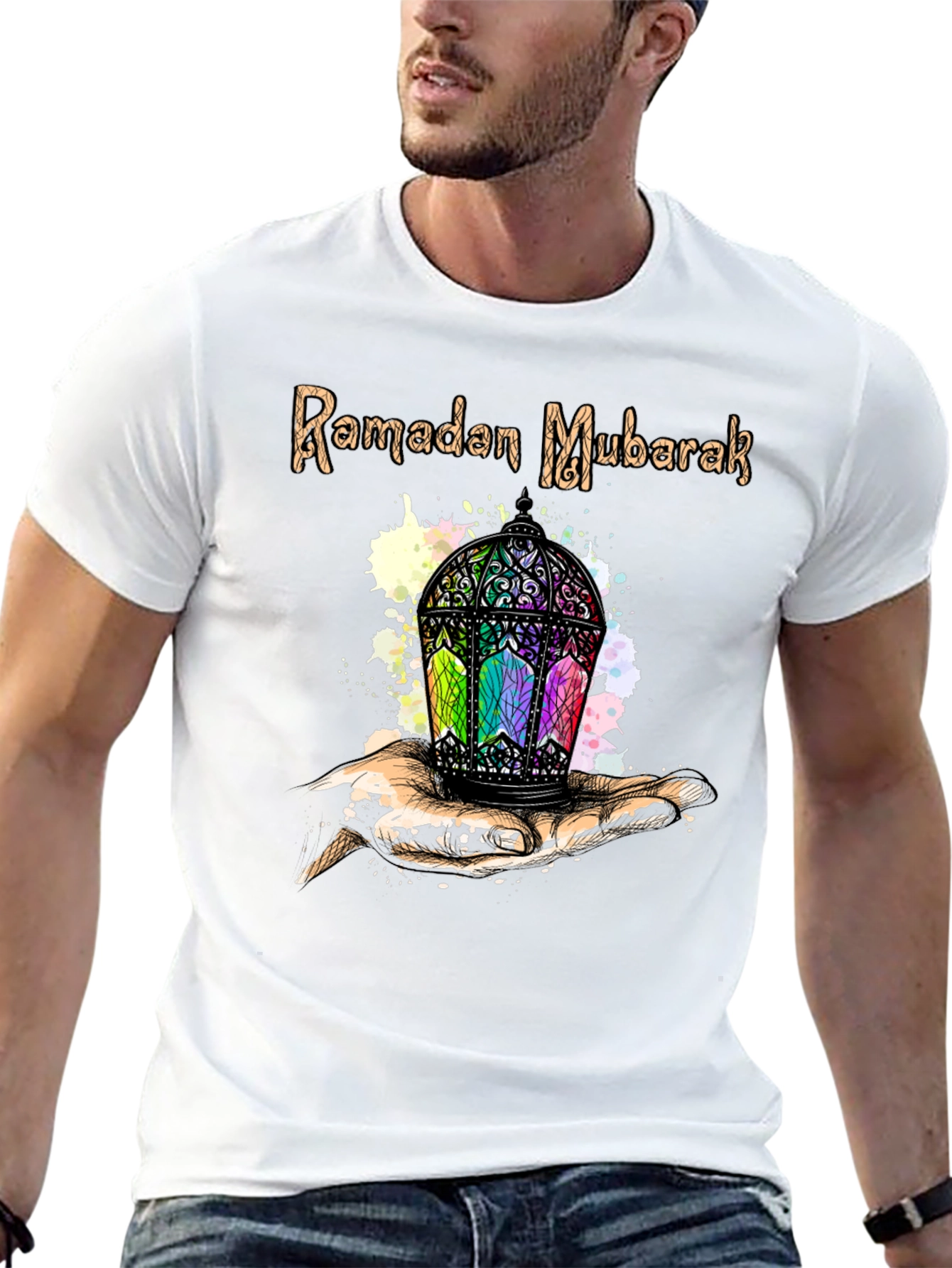 Ramadan Mubarak Graphic Tee