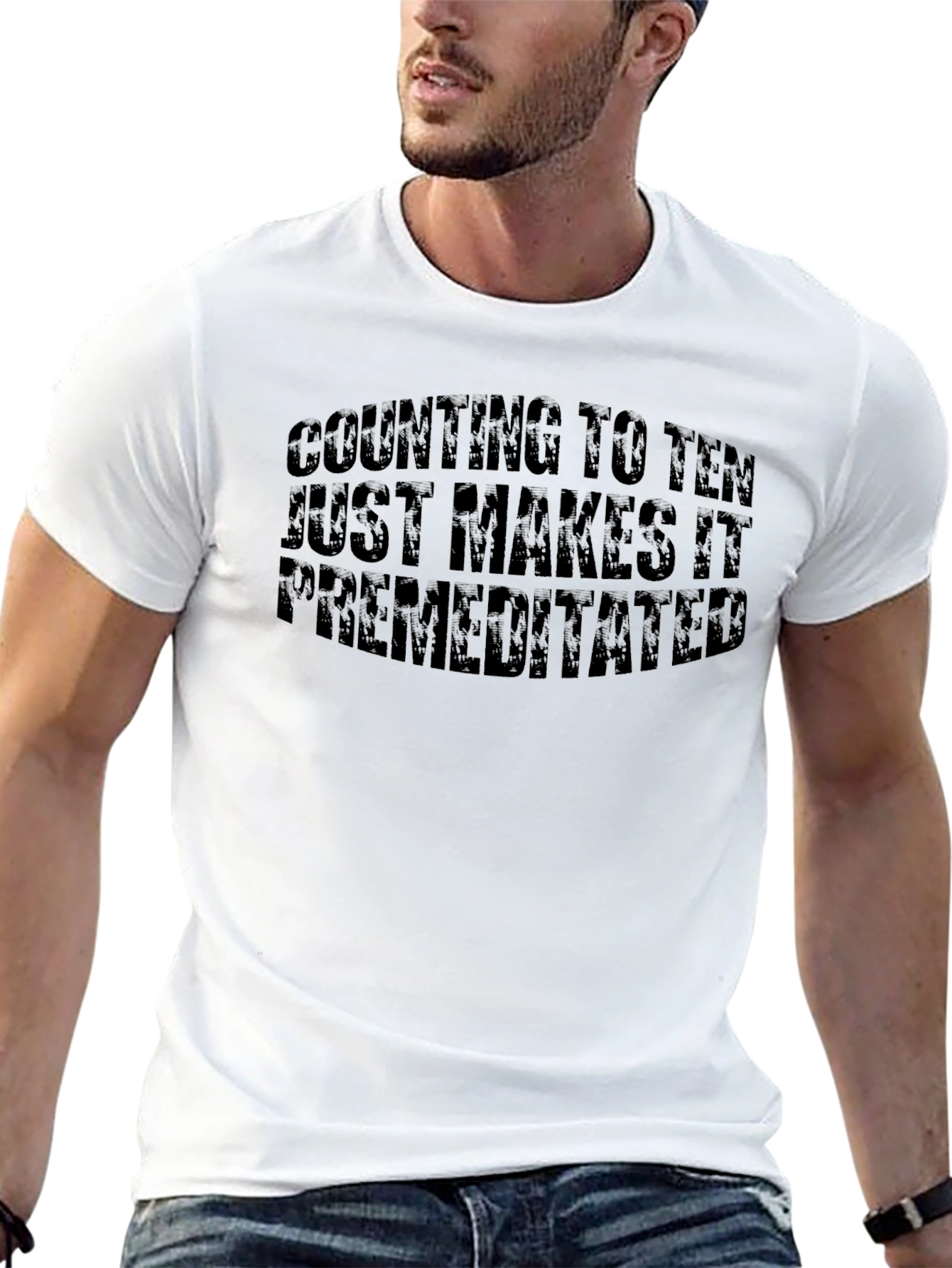 Counting to Ten Funny Graphic Tee