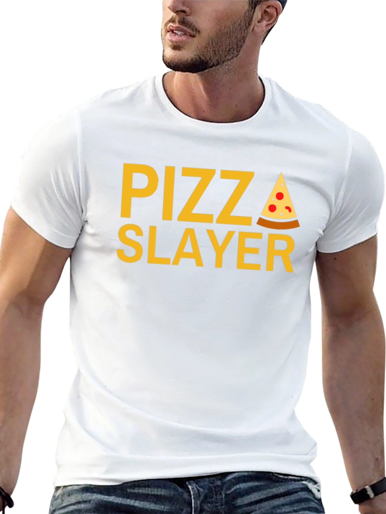 Pizza Slayer Graphic T-Shirt