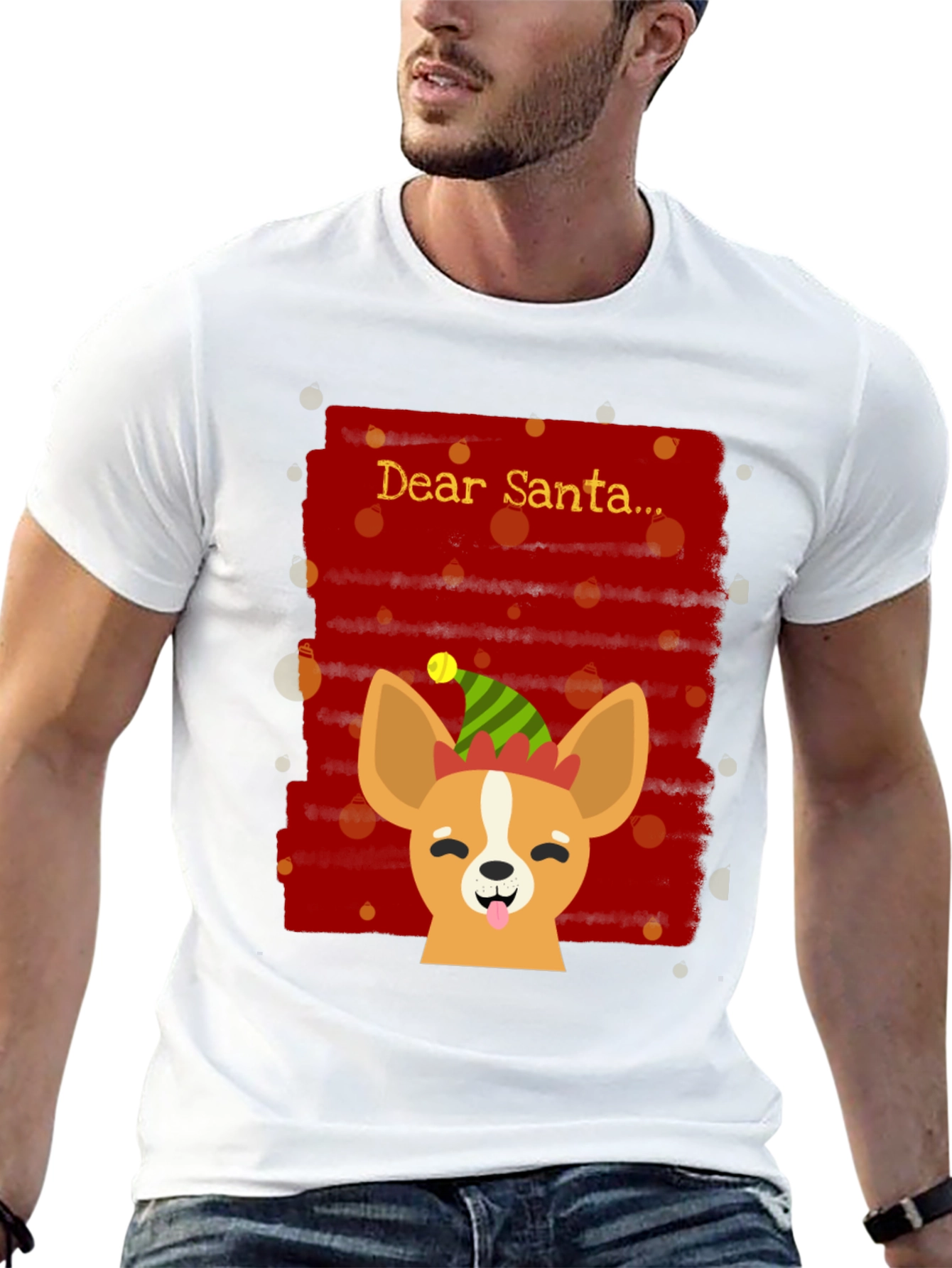 Dear Santa Dog Tee