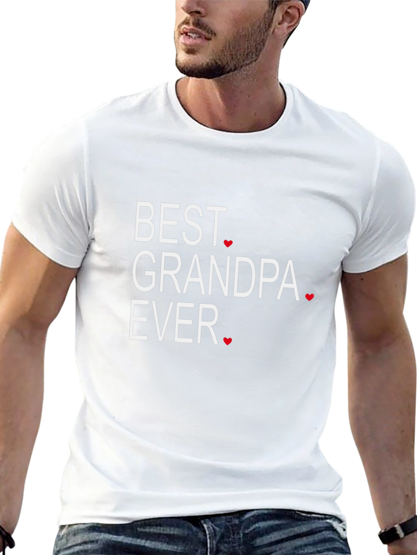 Best Grandpa Ever T-Shirt - Fathers Day Gift
