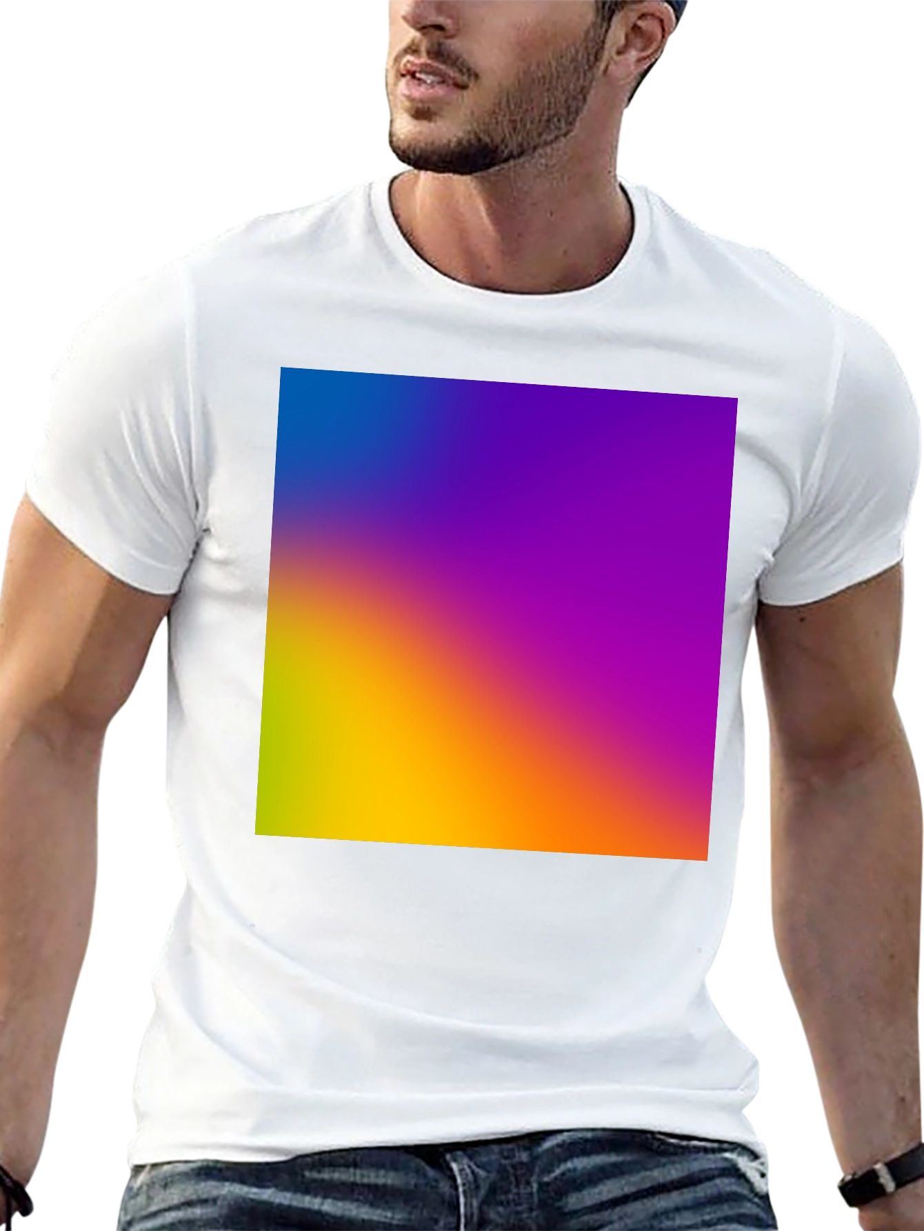 Gradient Square Tee