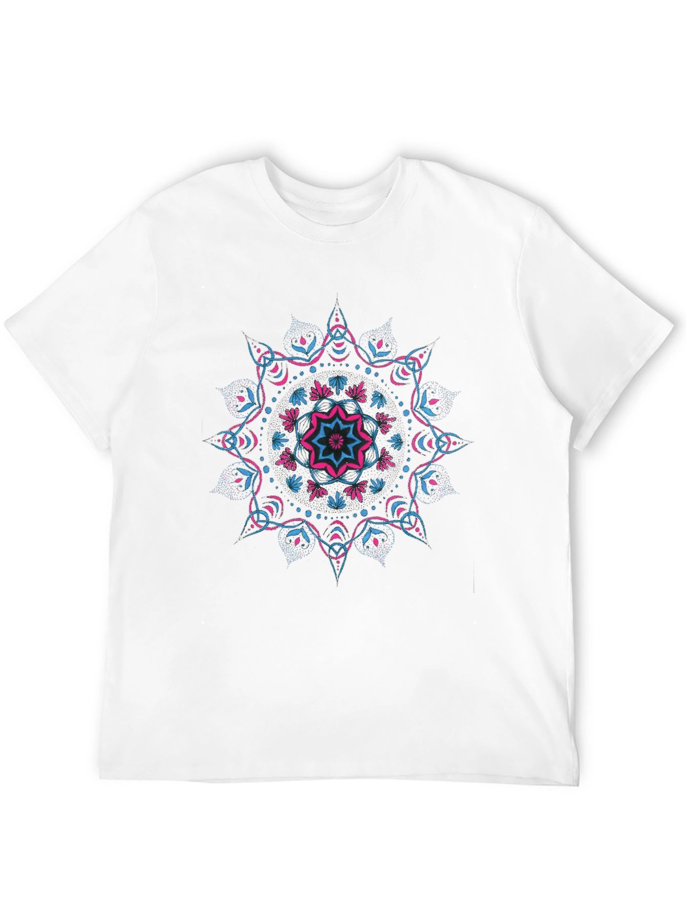 Black Mandala Graphic T-Shirt