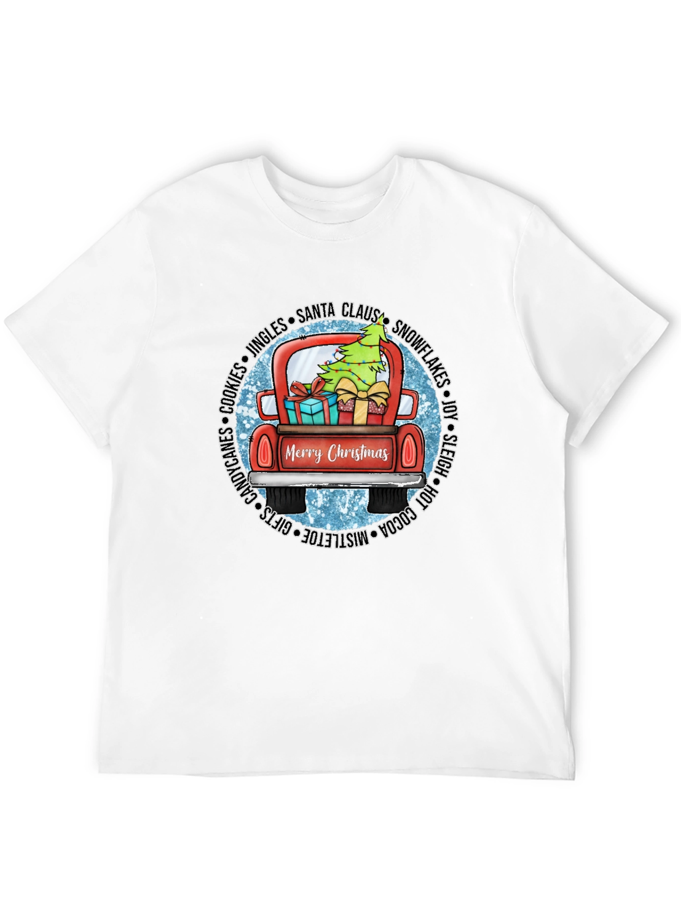 Merry Christmas Truck T-Shirt