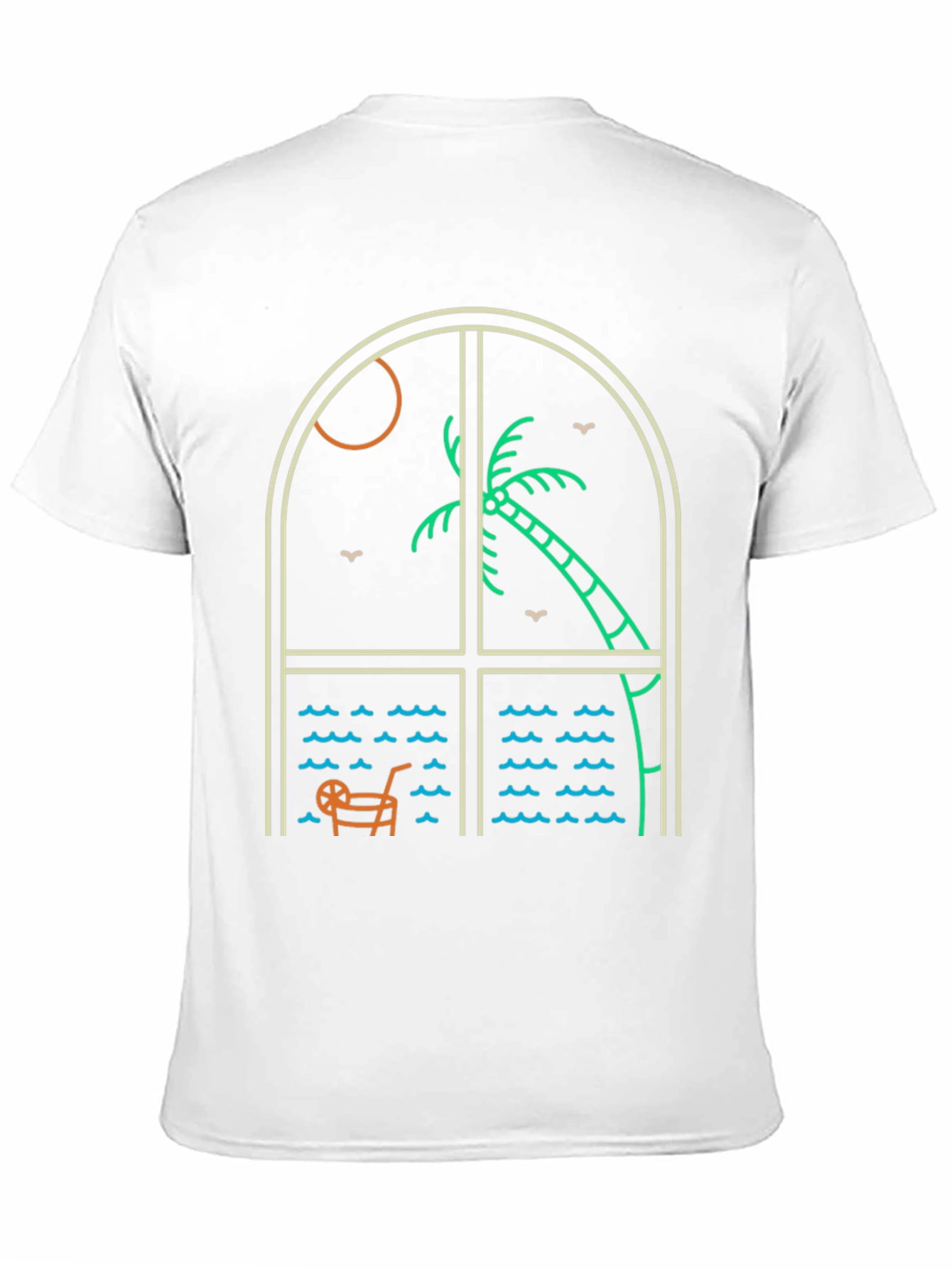 Tropical Window Graphic Tee