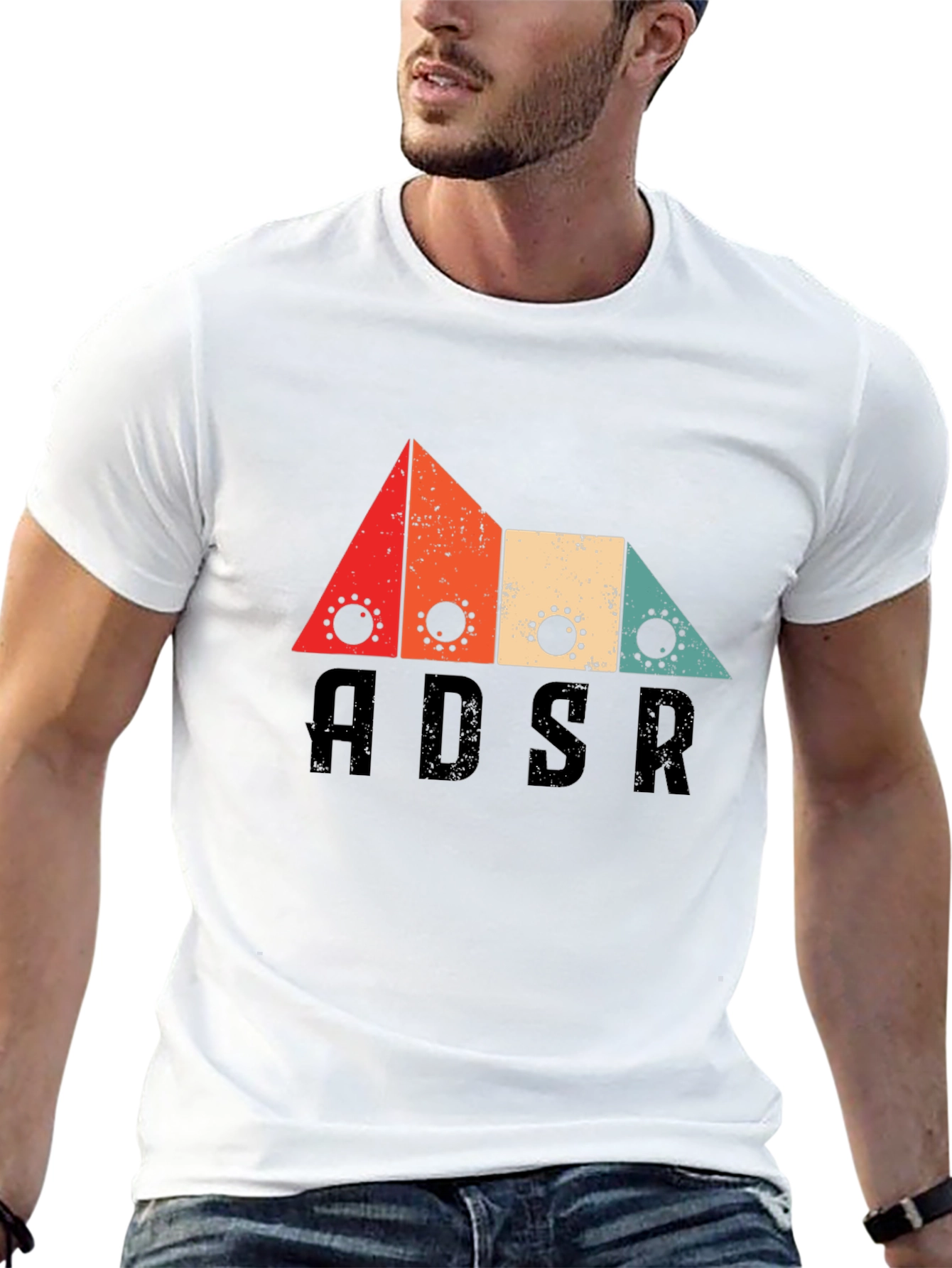 ADSR Synth T-Shirt - Music Production Tee