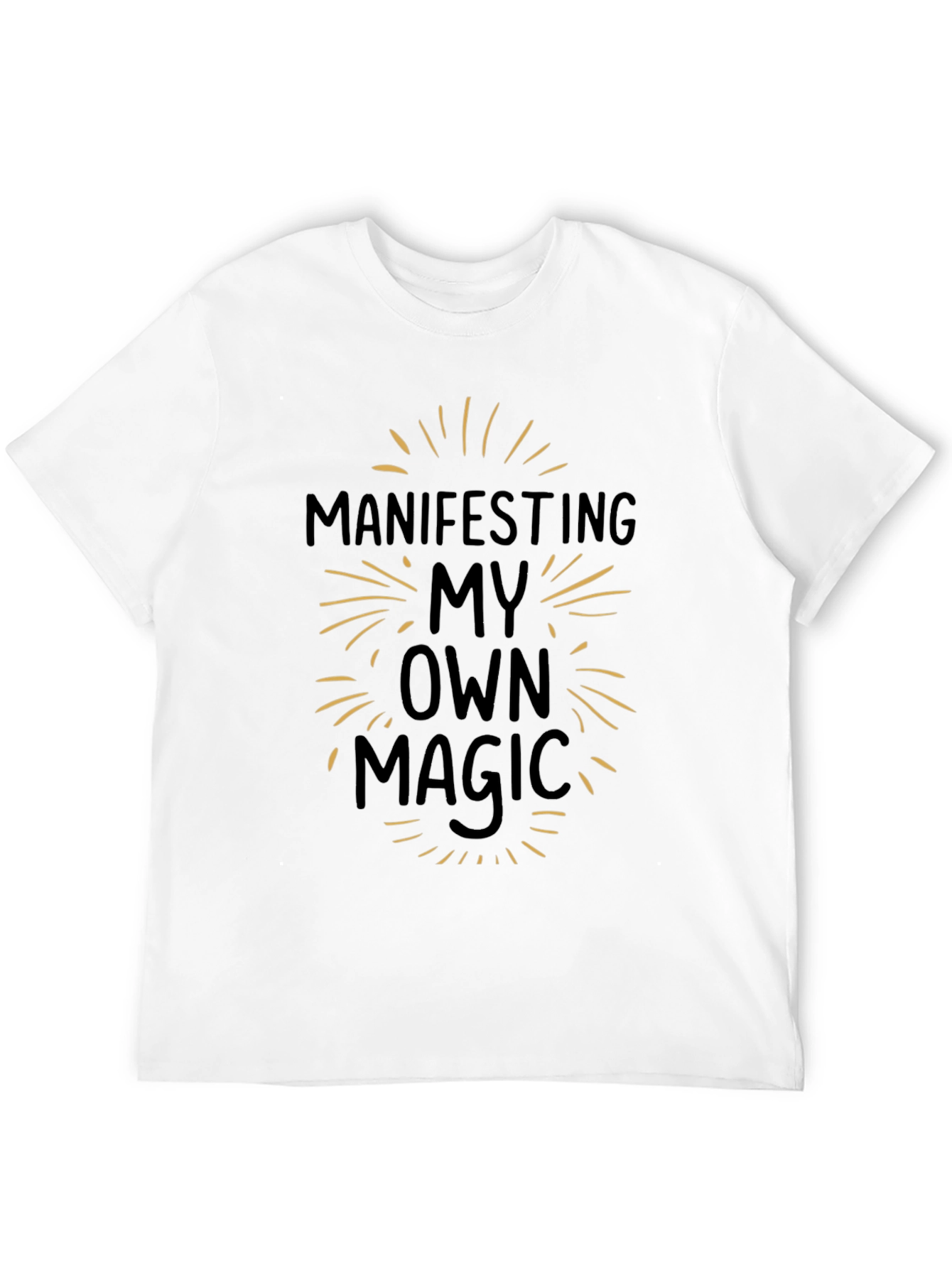 Manifesting My Own Magic Graphic Tee - Black