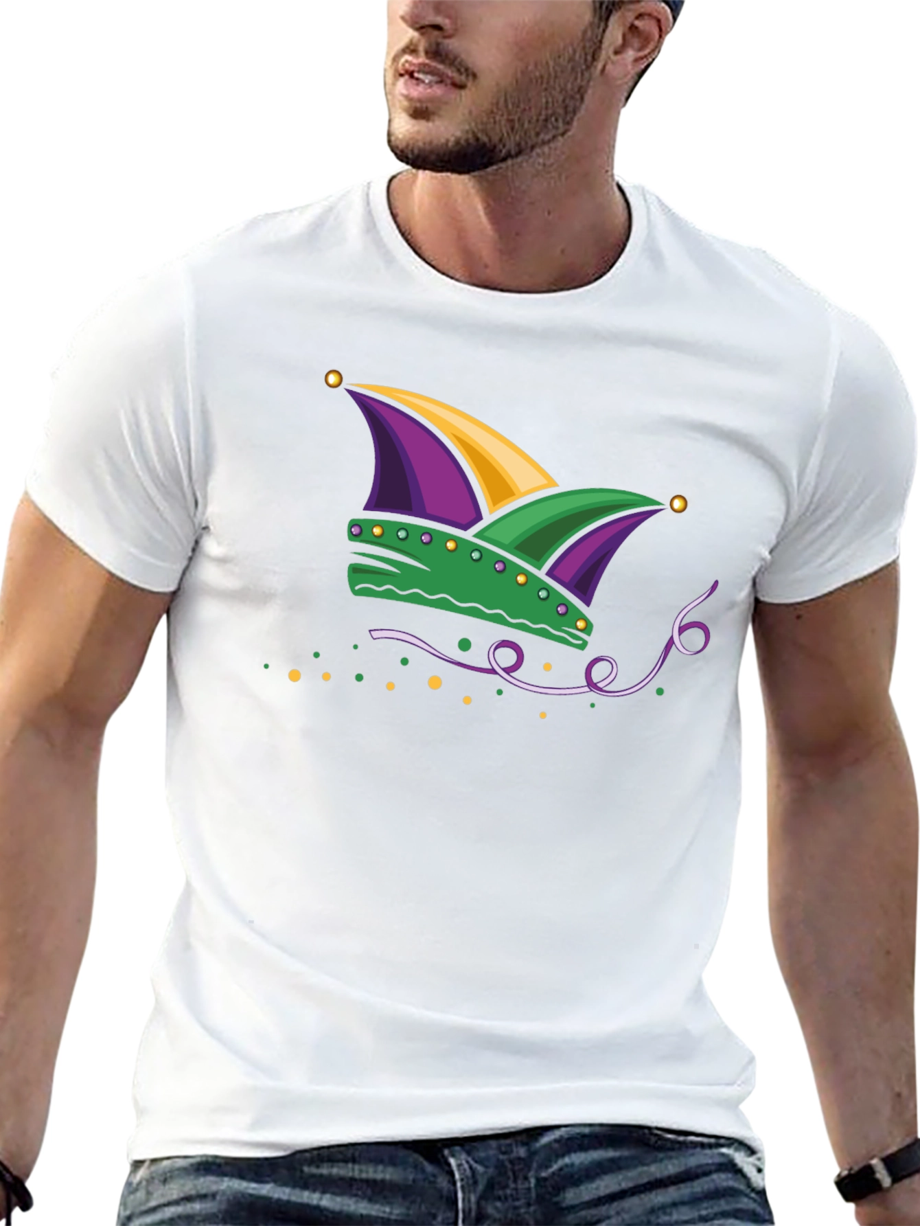 Mardi Gras Jester Hat T-Shirt