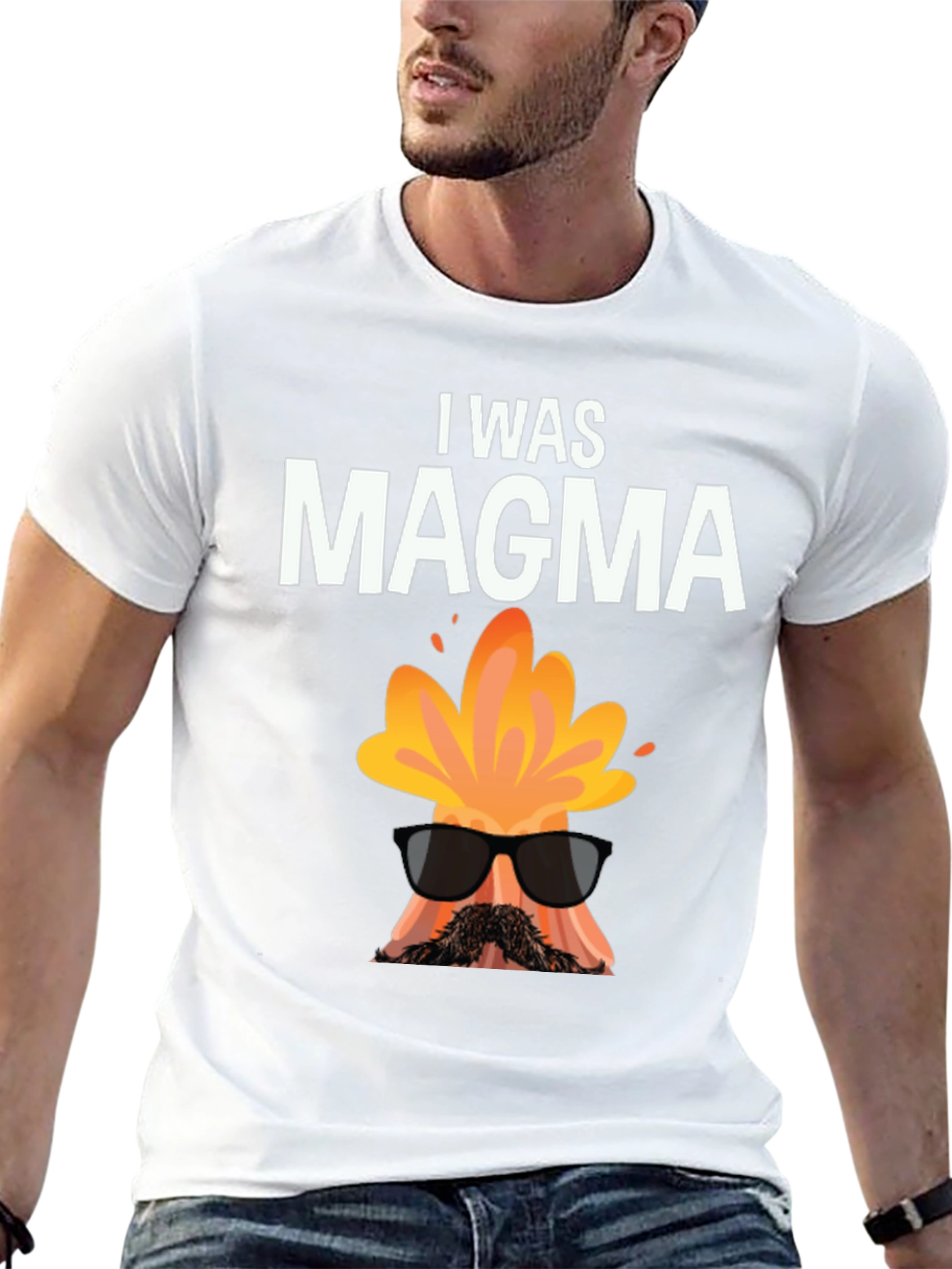 I Was Magma Funny Volcano T-Shirt