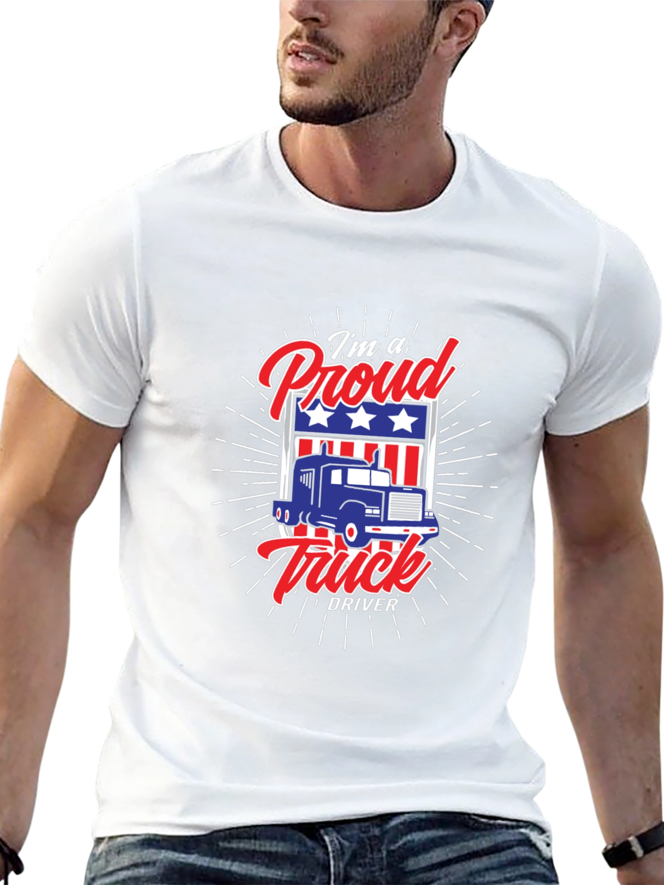 Proud Truck Driver Graphic Tee