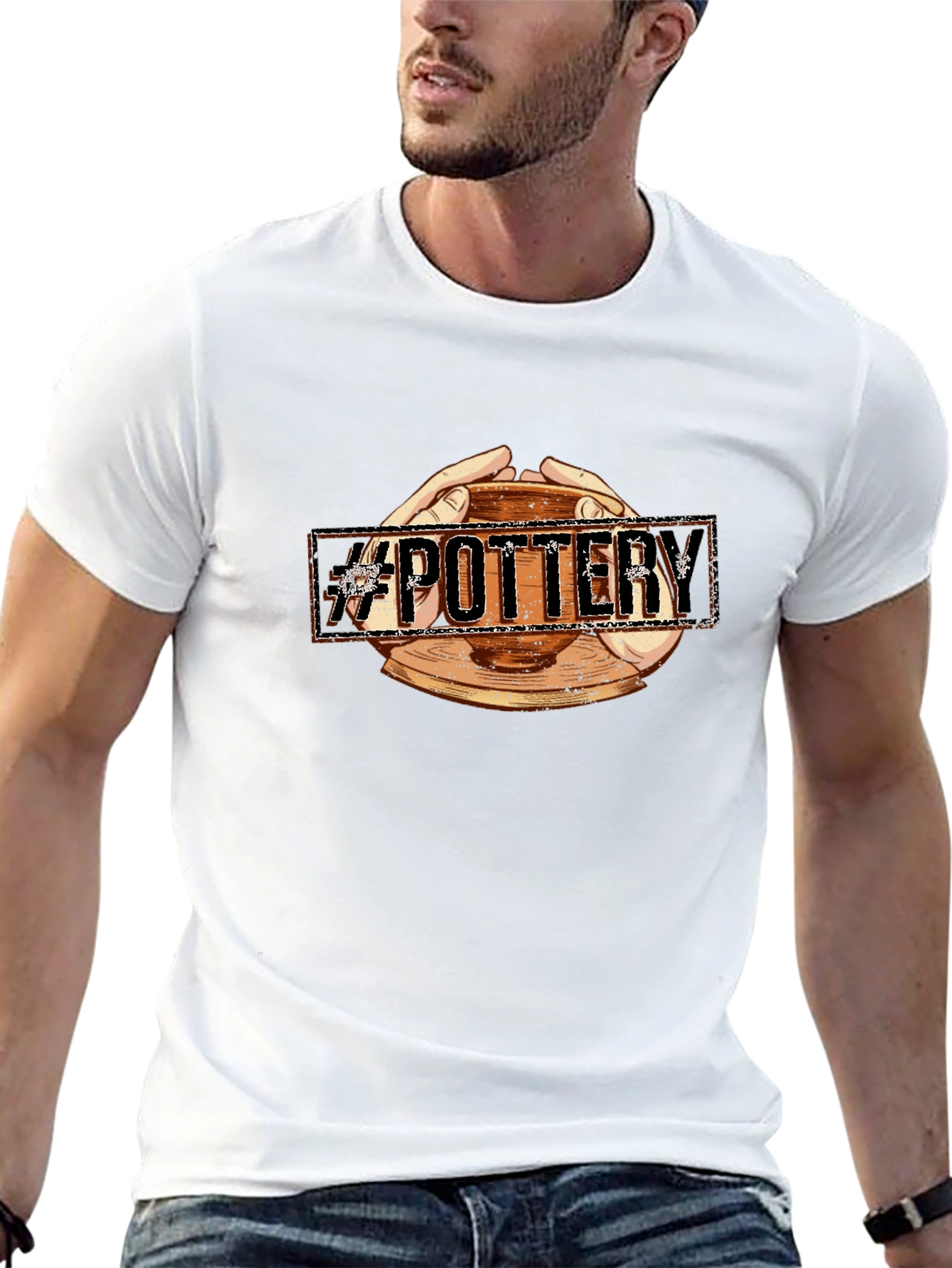 Pottery T-Shirt - Handmade Clay Art Tee