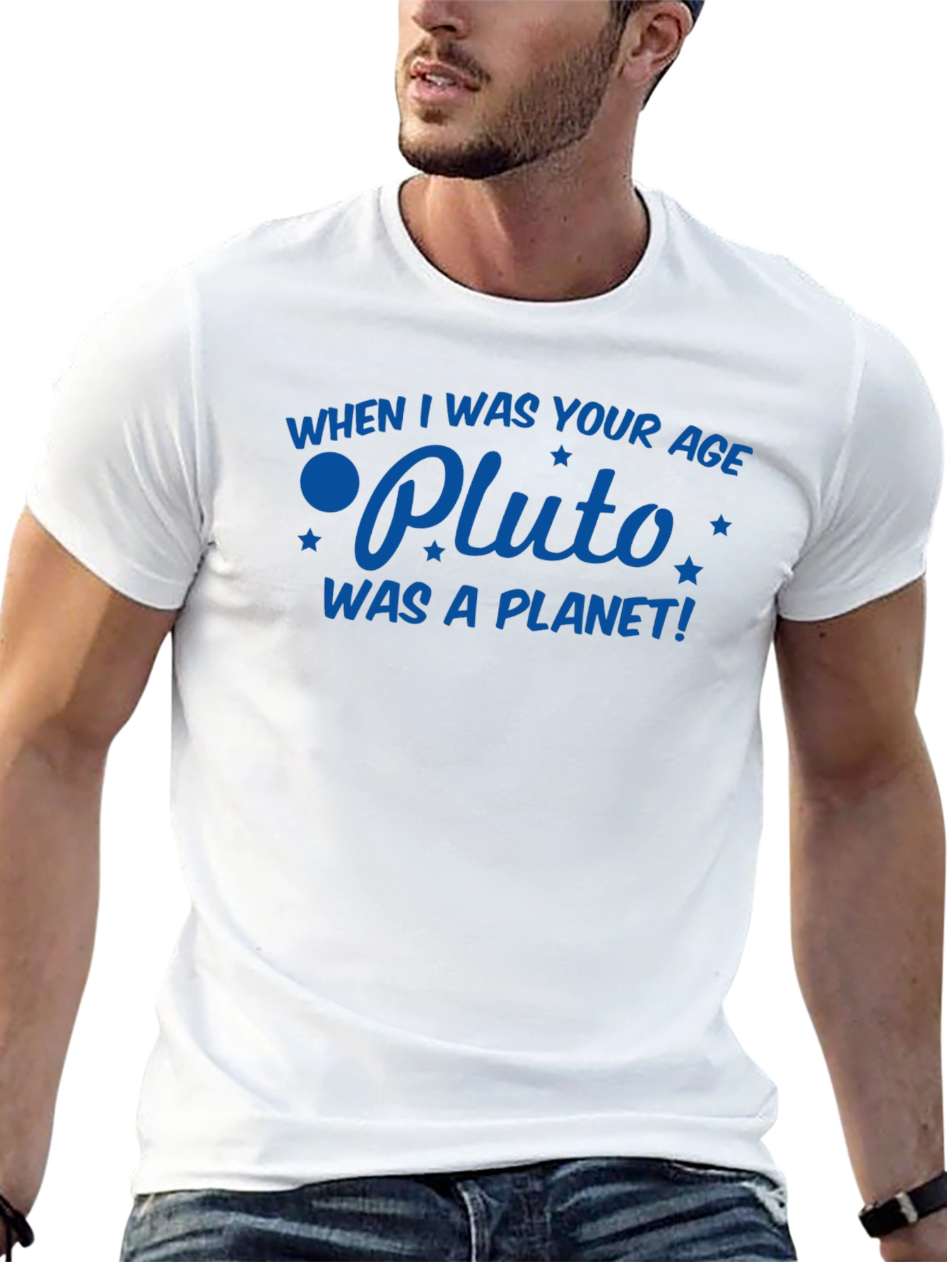 Pluto Was a Planet T-Shirt Nostalgic Astronomy Tee