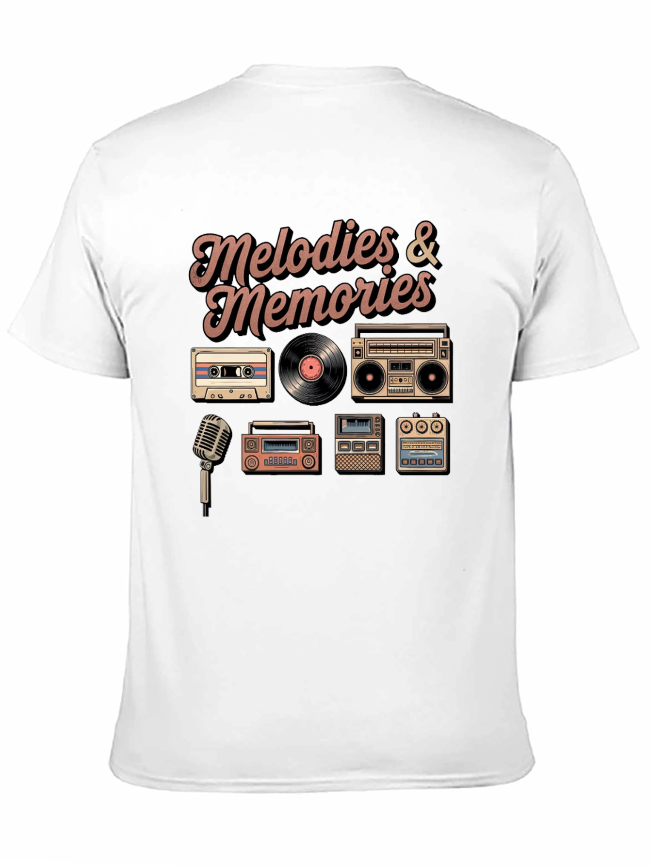 Melodies & Memories Music Lover T-Shirt